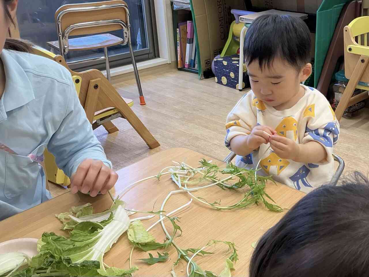 ぼくもお手伝い