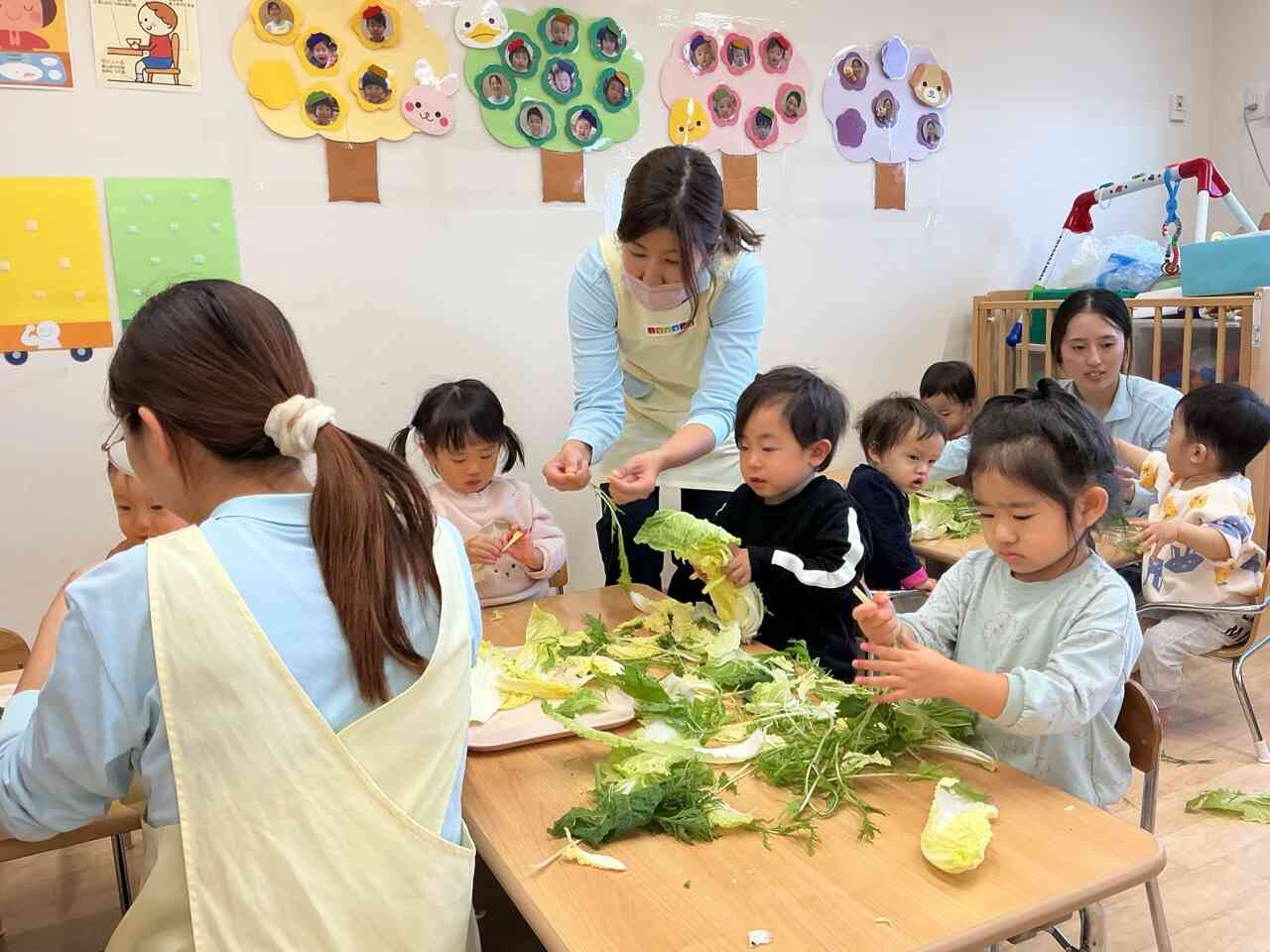 みんなでお手伝い！