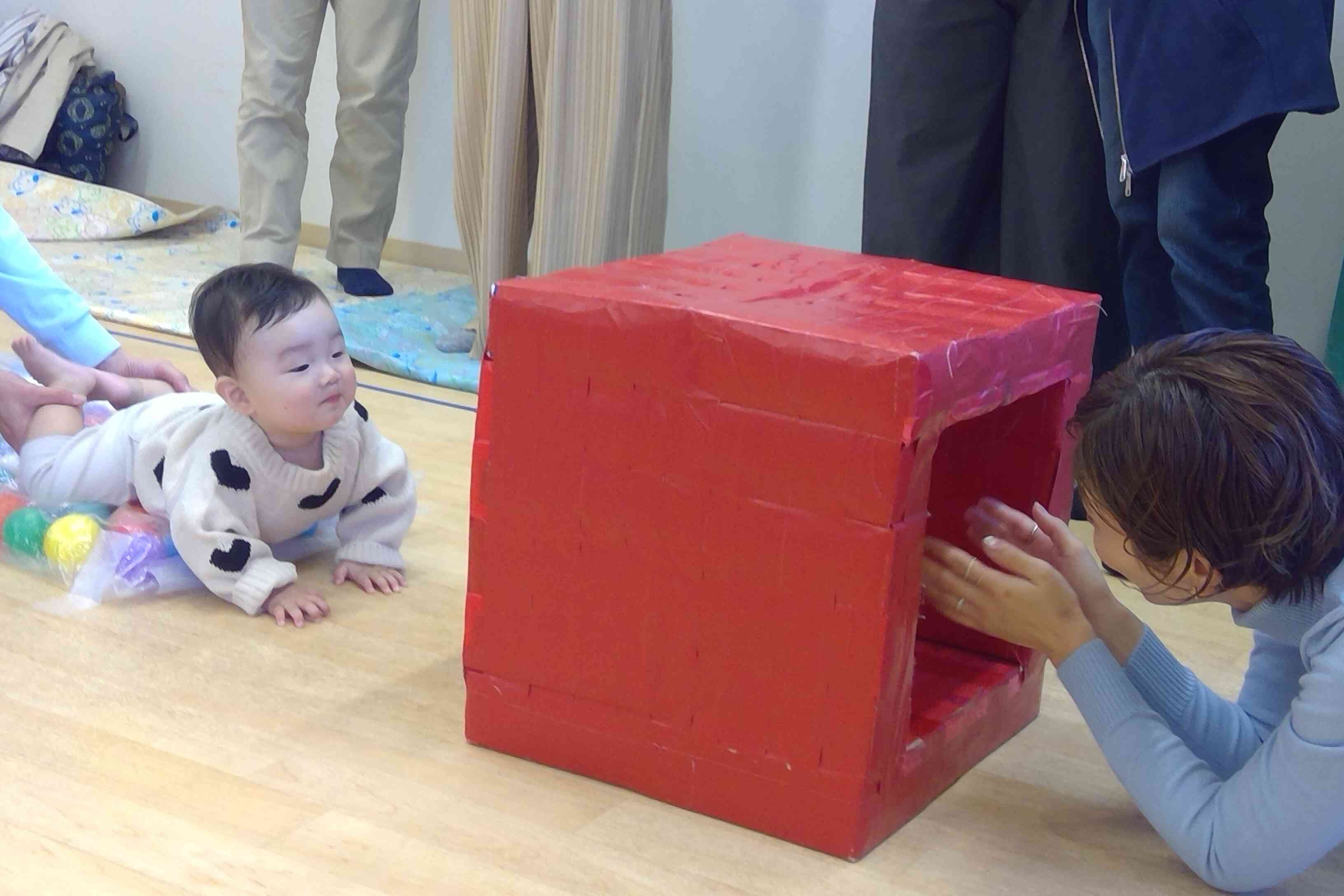 トンネルくぐって