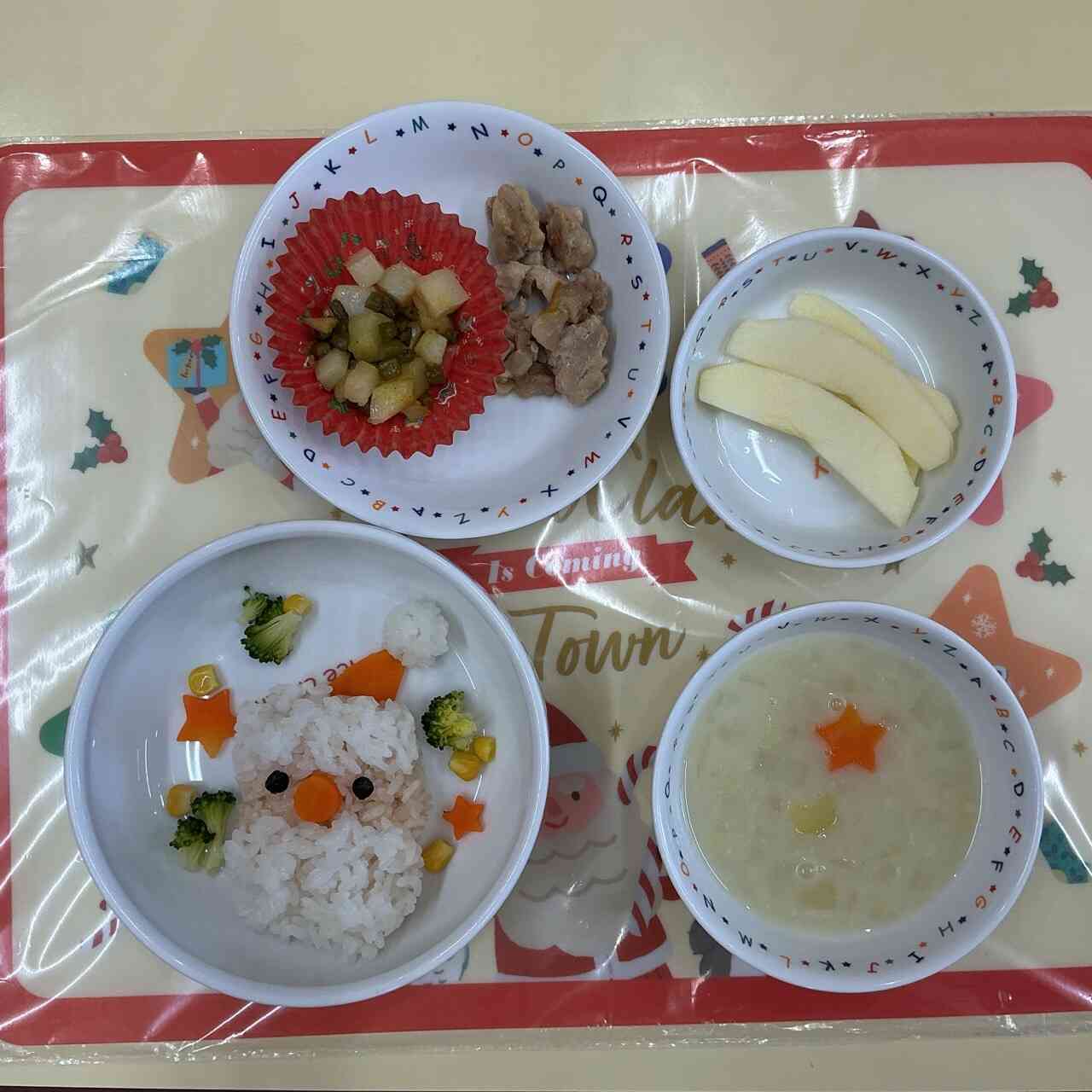 12月24日献立(クリスマス会）