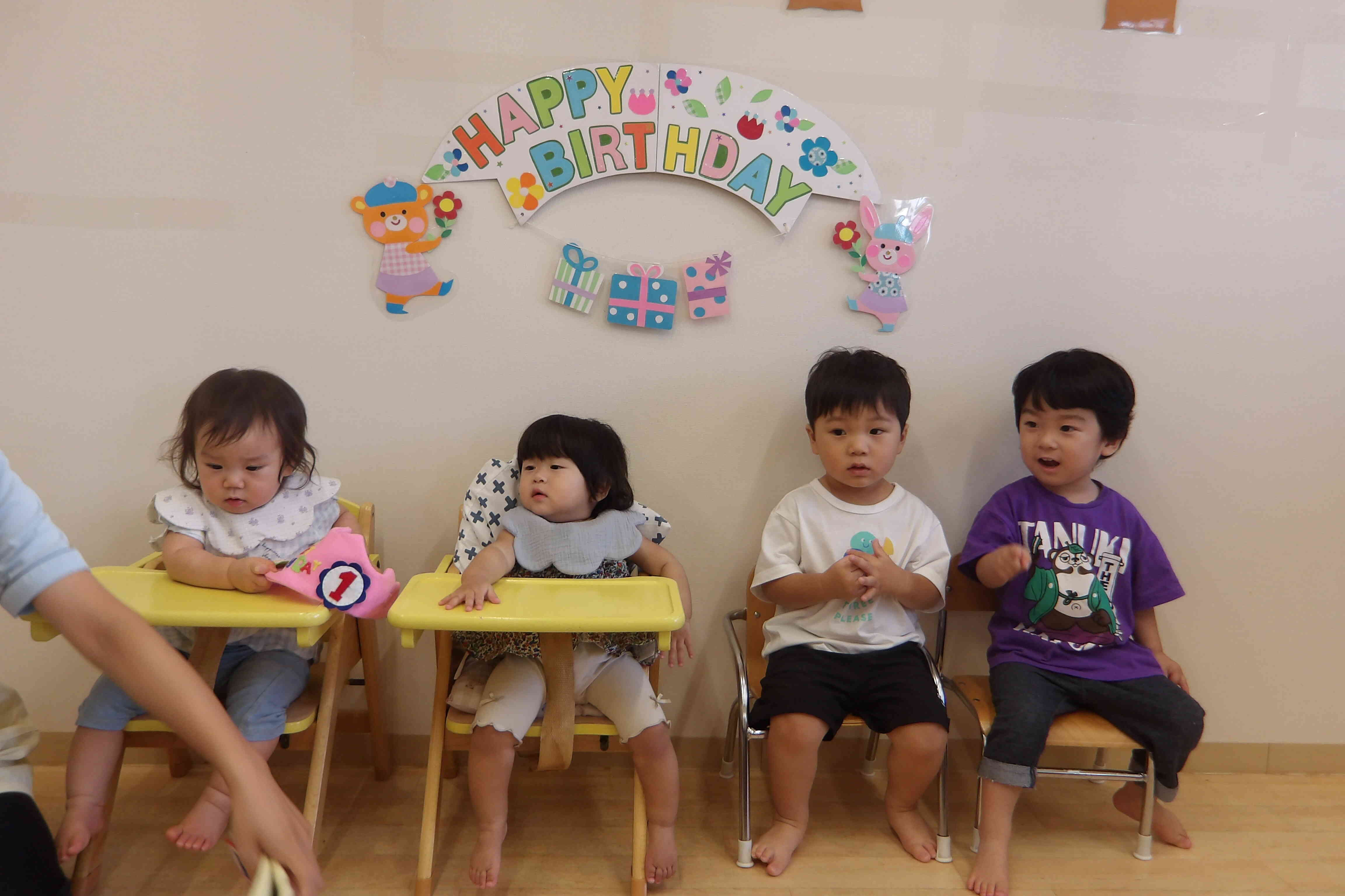 ８月お誕生会