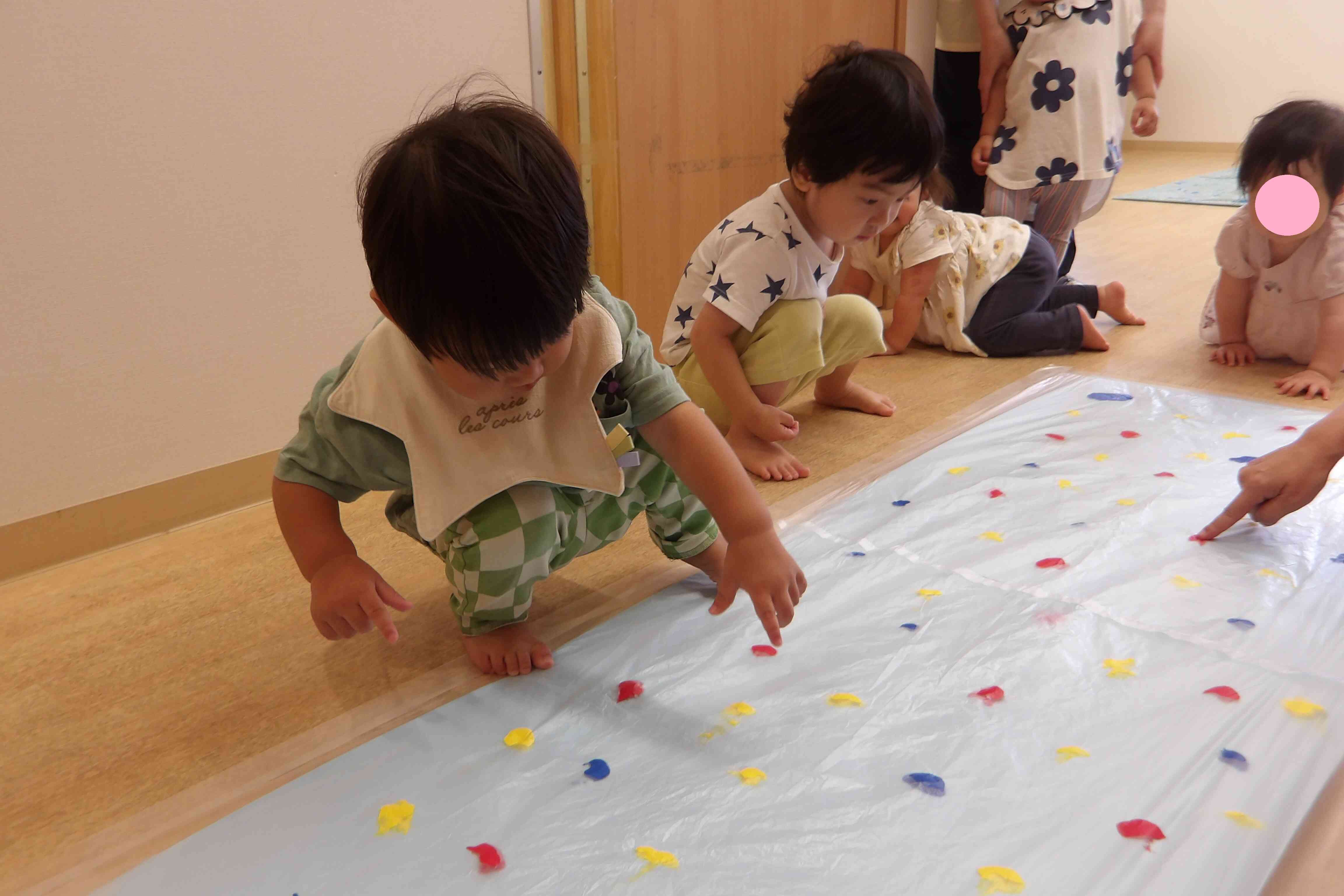 感触あそび♪