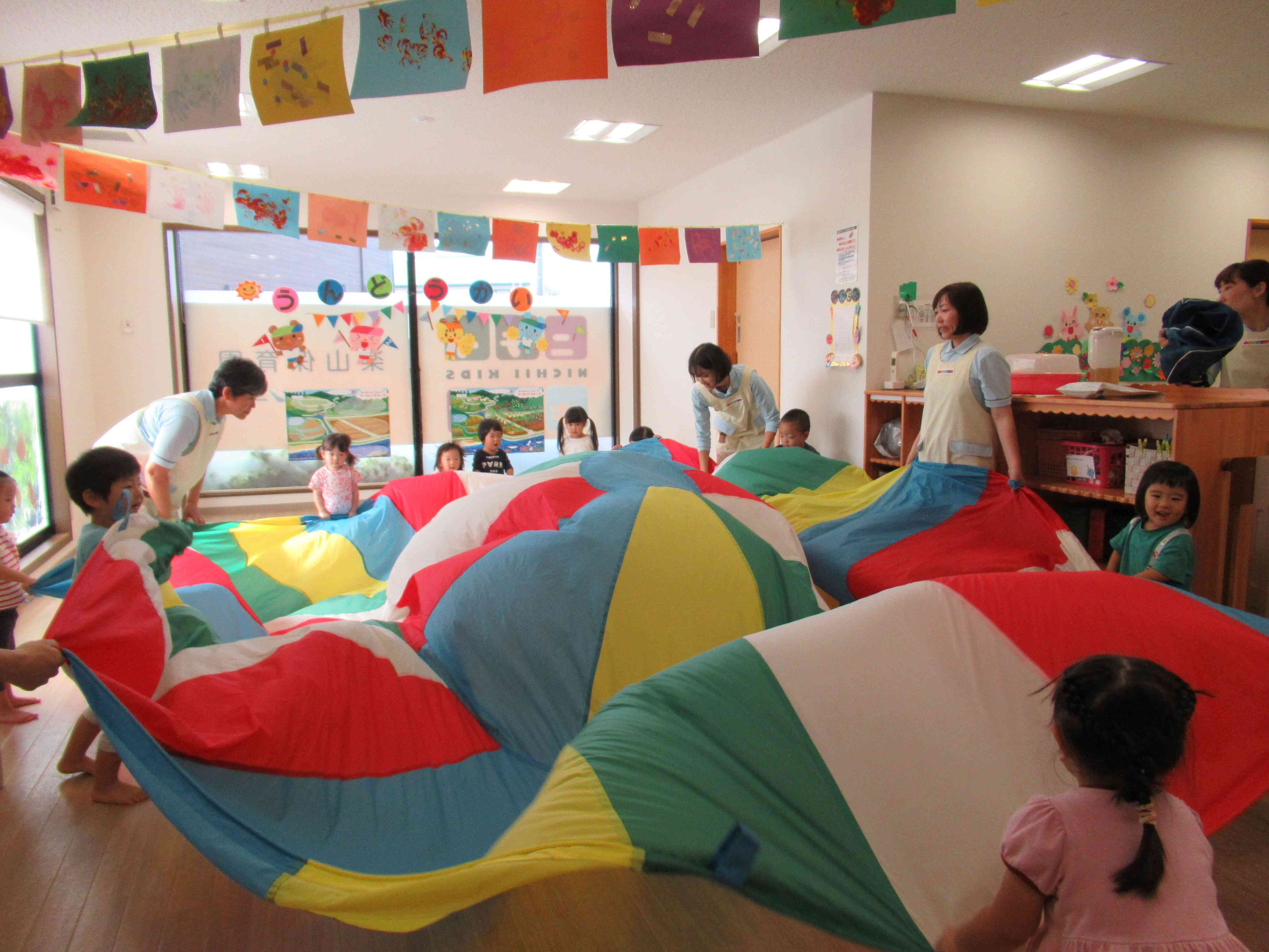 運動会をしました№2｜ニチイキッズ楽山保育園｜ニチイキッズ