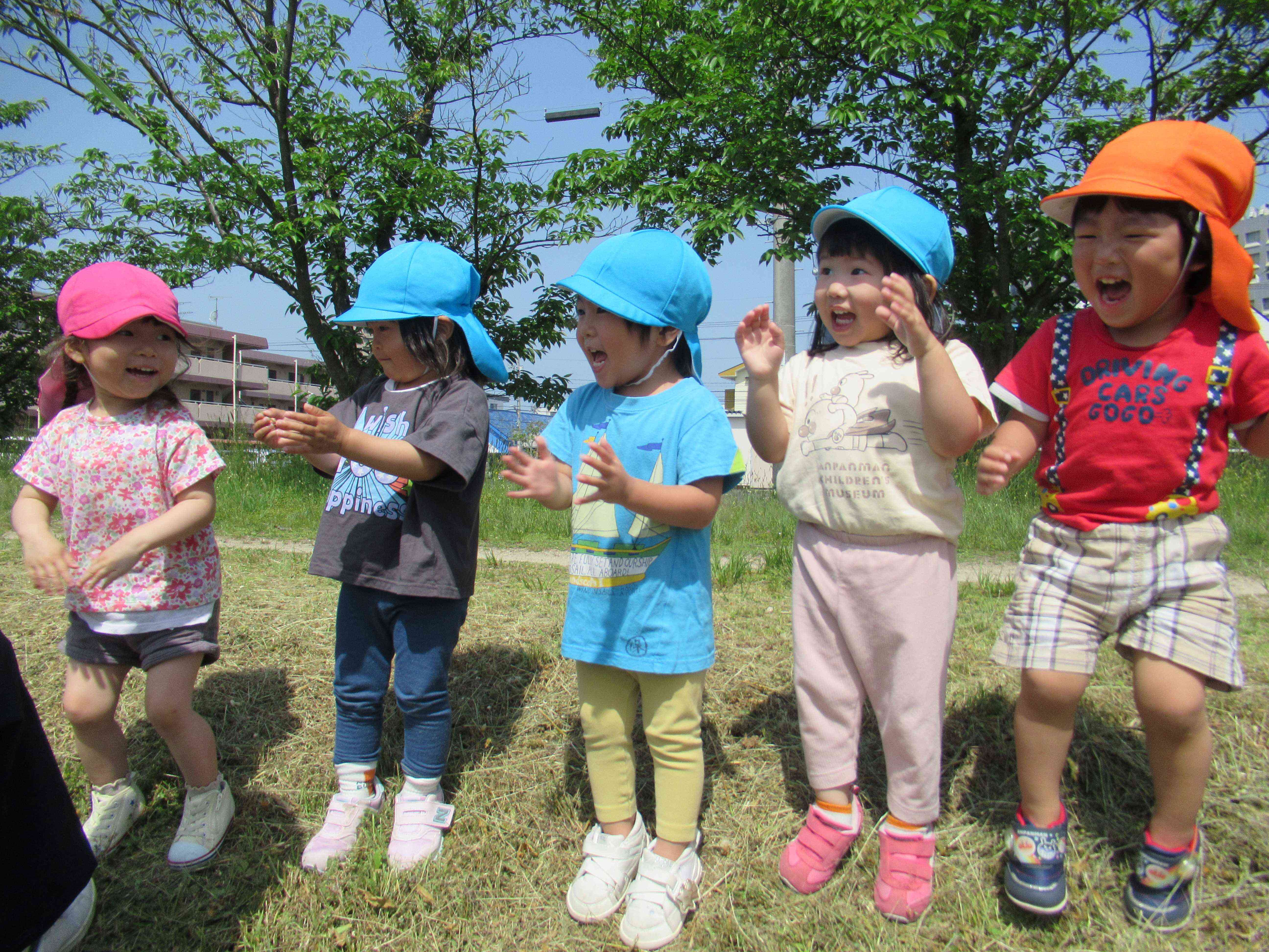 お散歩楽しいね