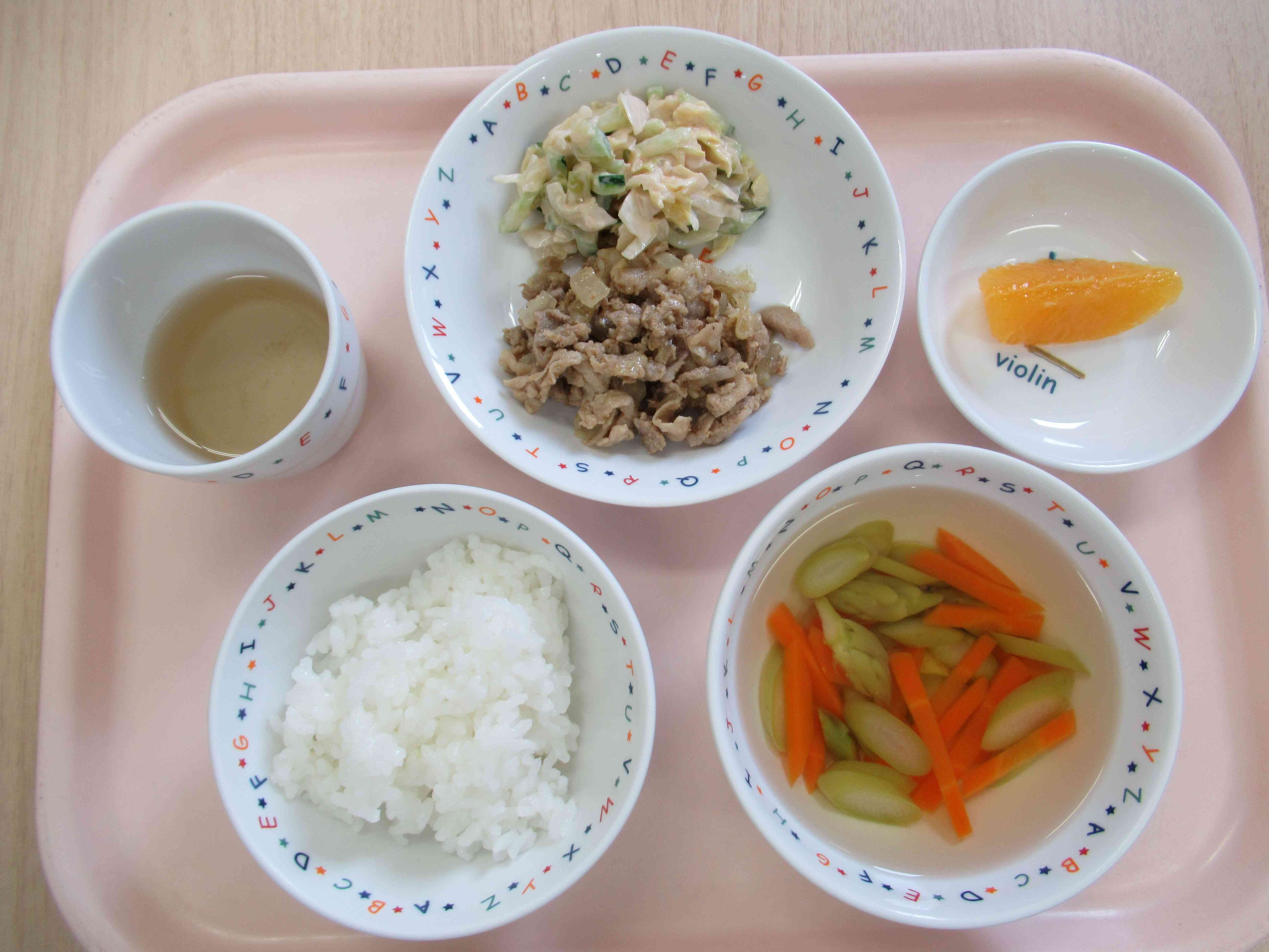 ５月２６日の給食