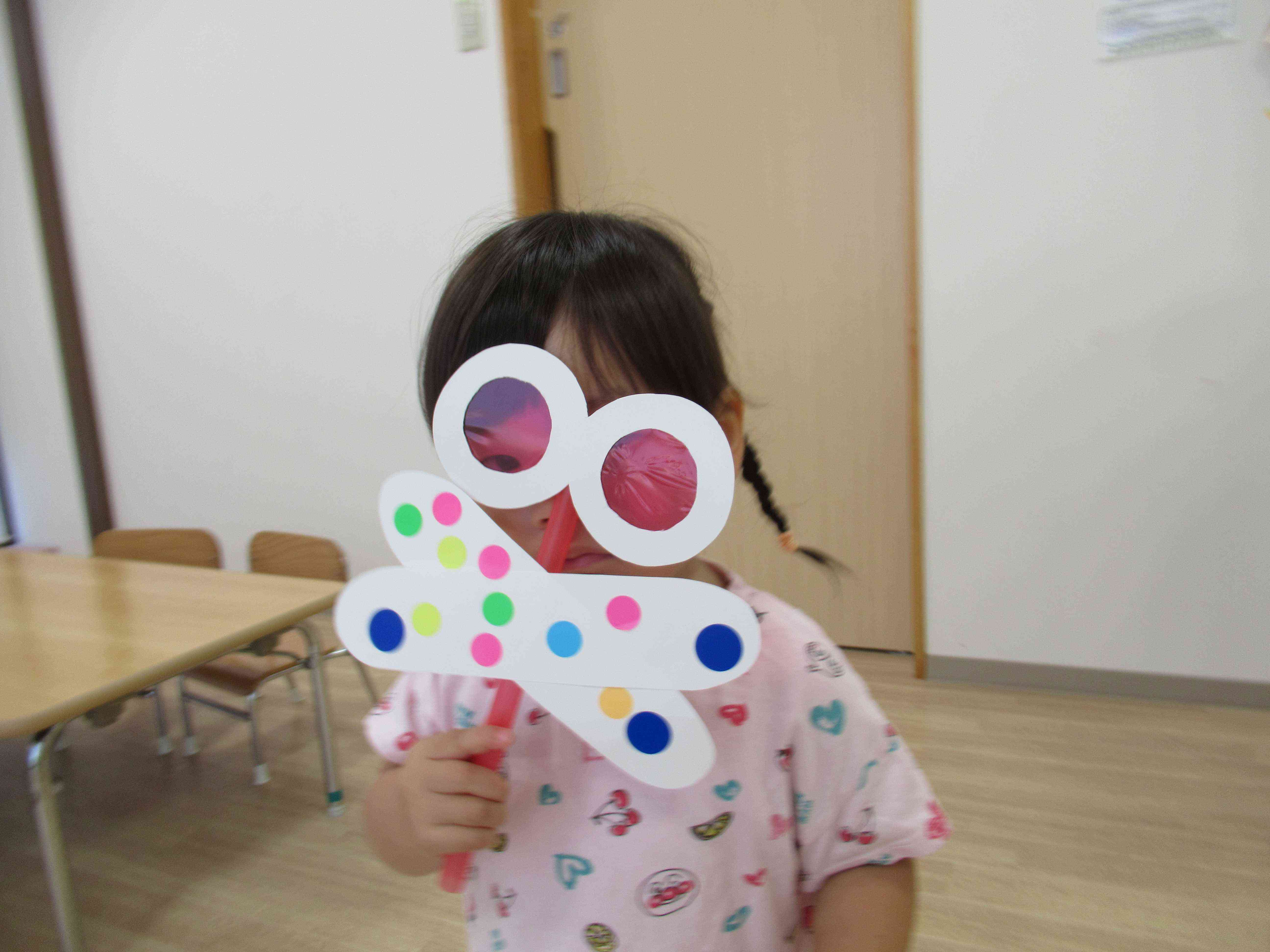 トンボを作ったよ