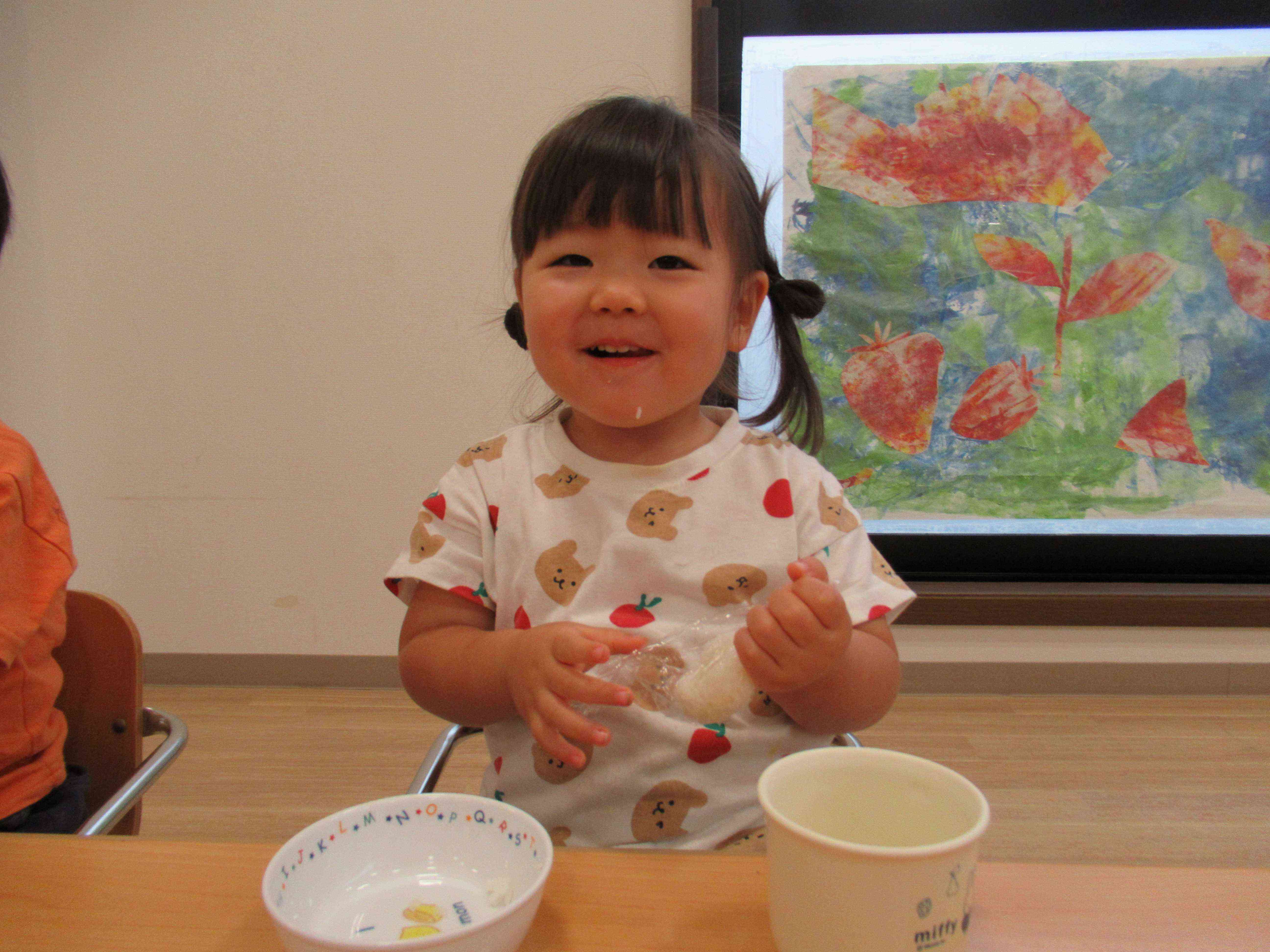 おかわりももらえて嬉しそうでしたよ。