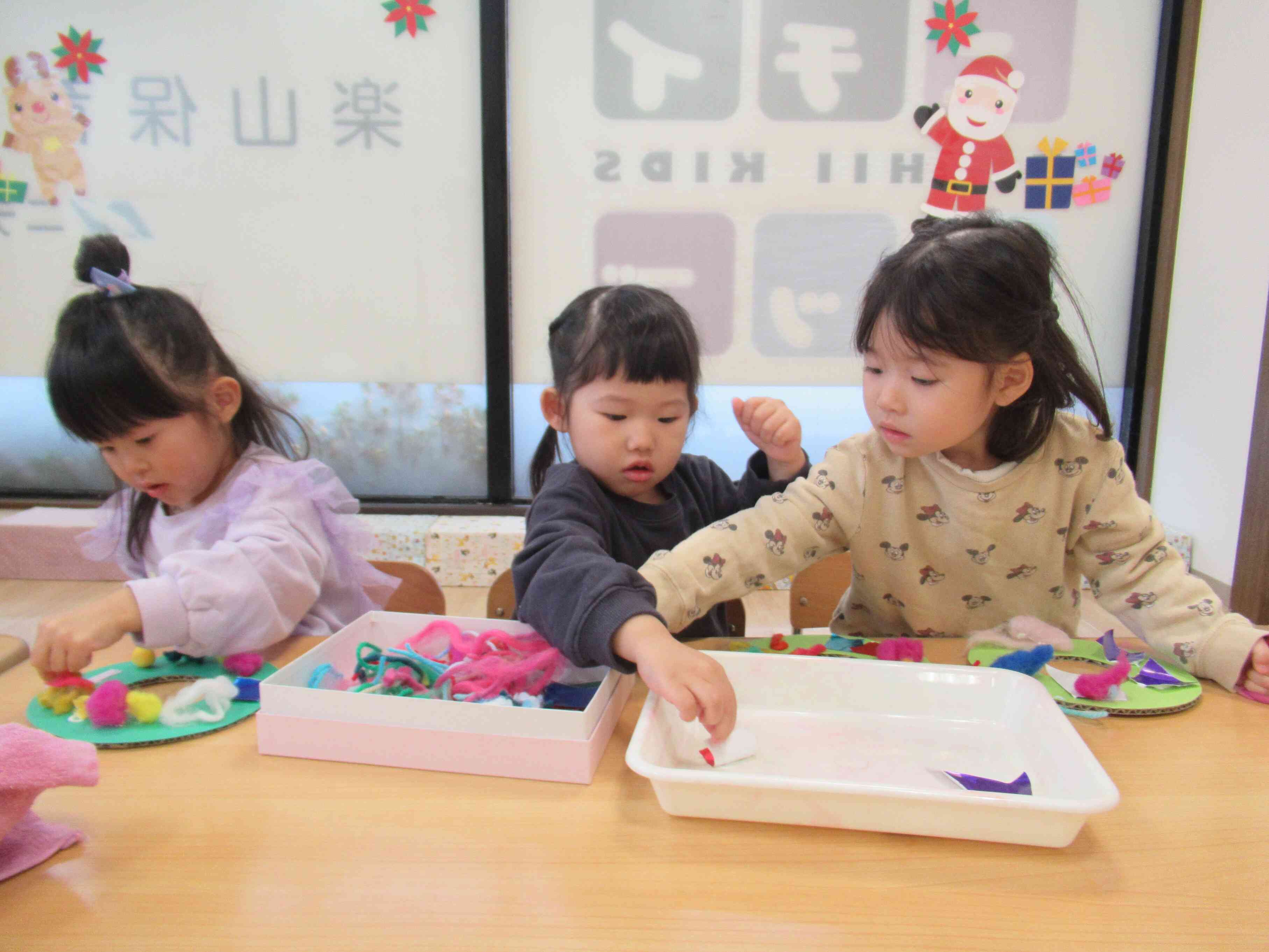 リースを作るよ