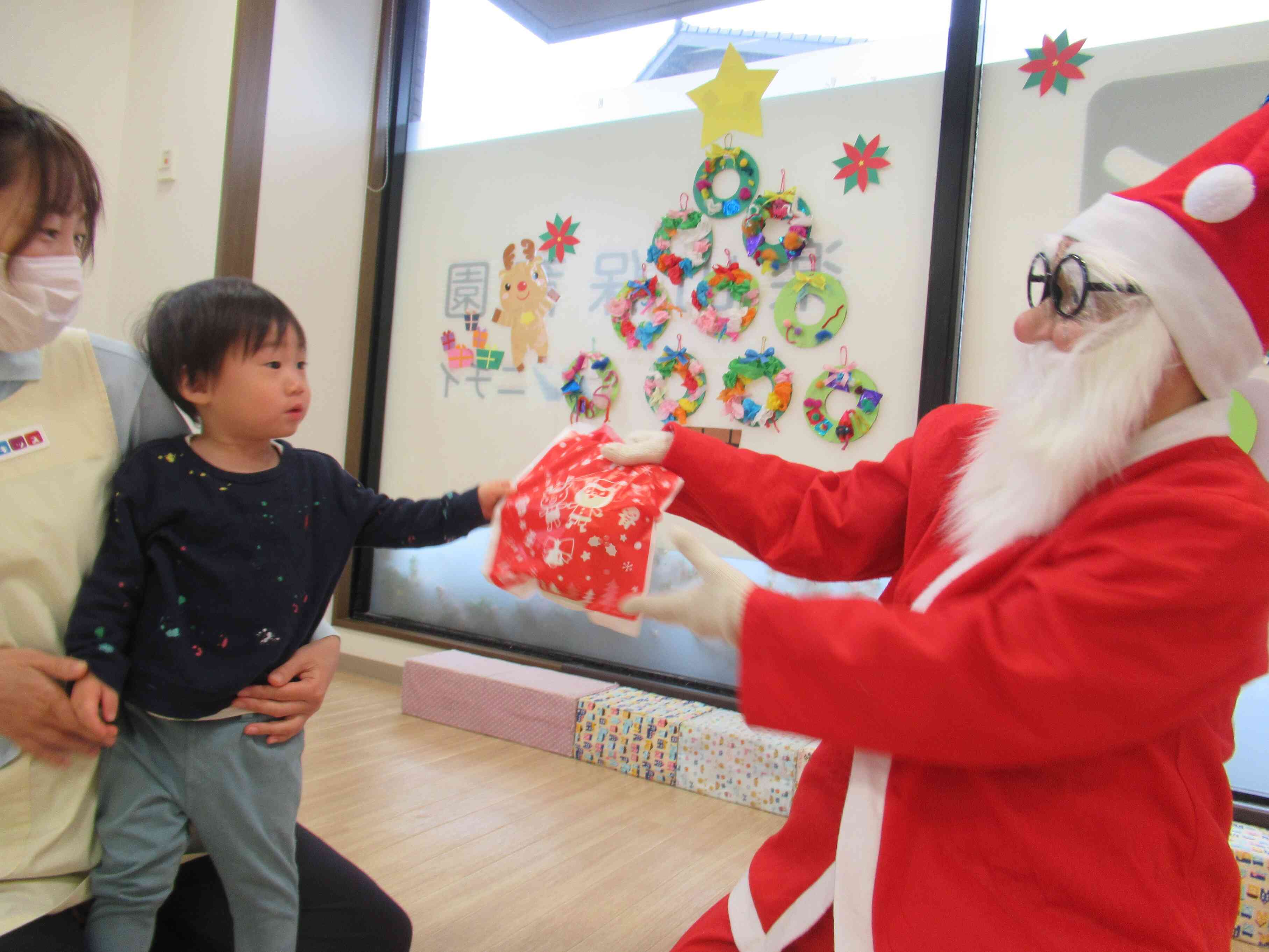 プレゼントをもらったよ