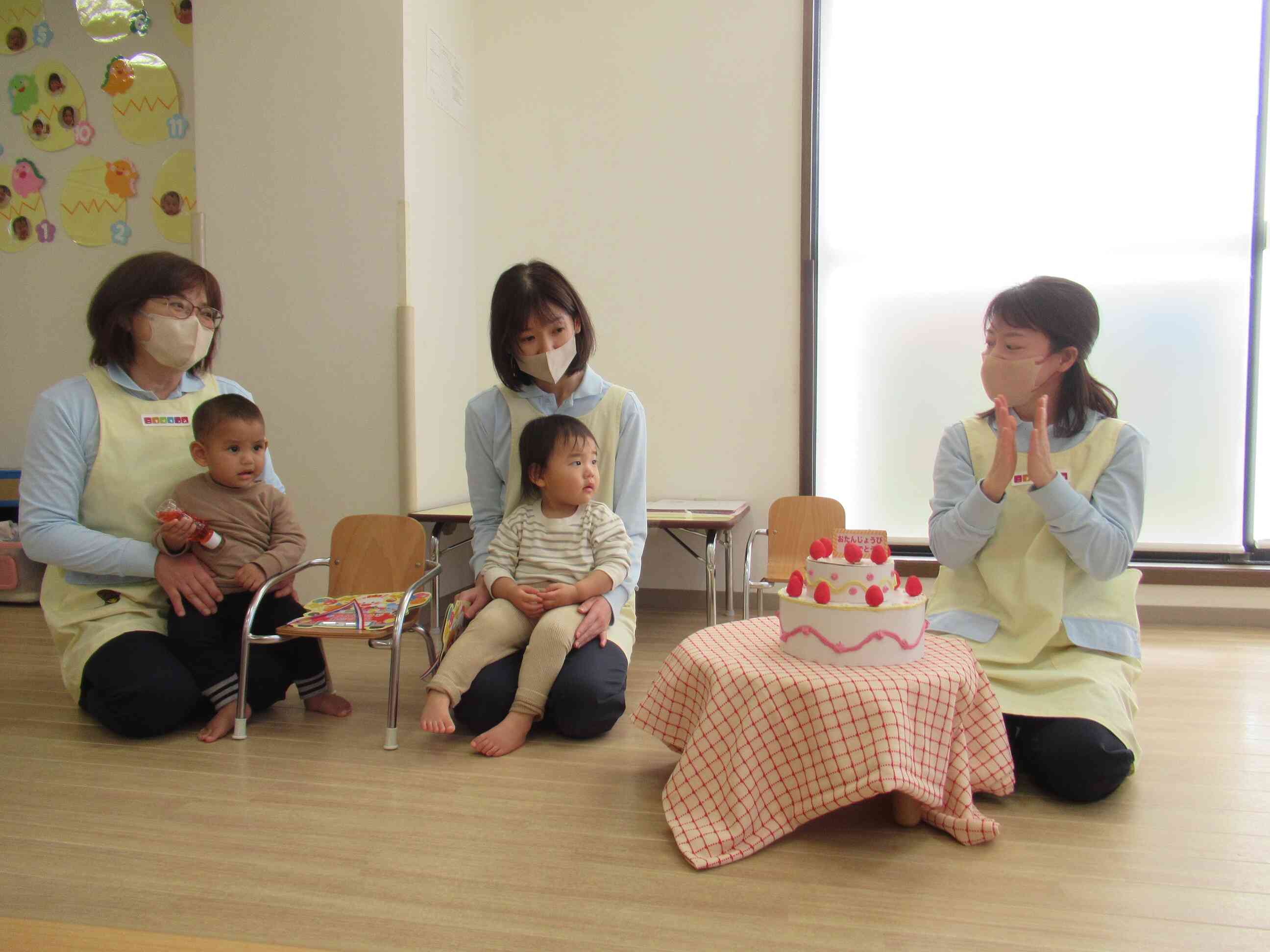 1月の誕生会をしました