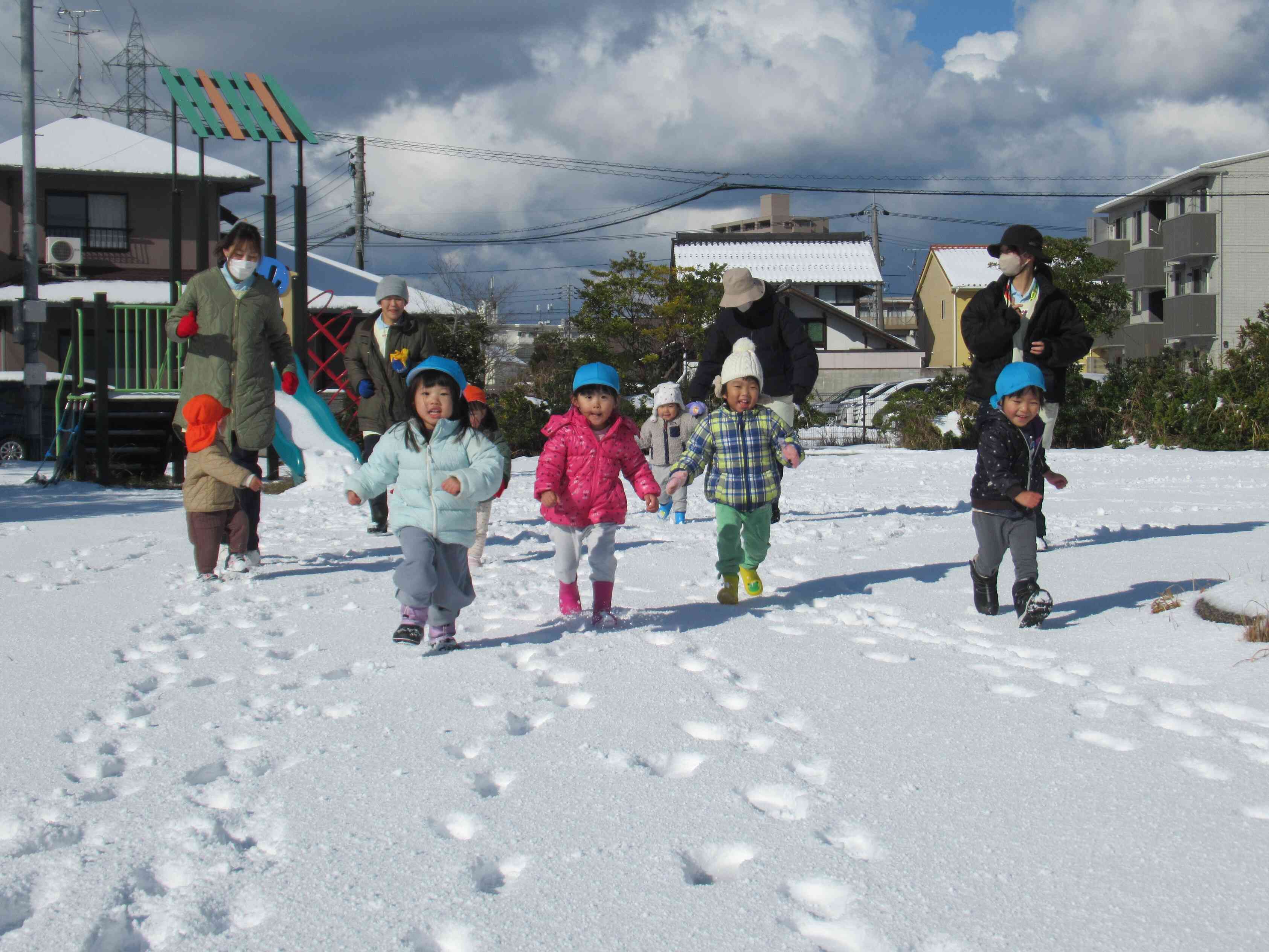 よ～い　どん‼