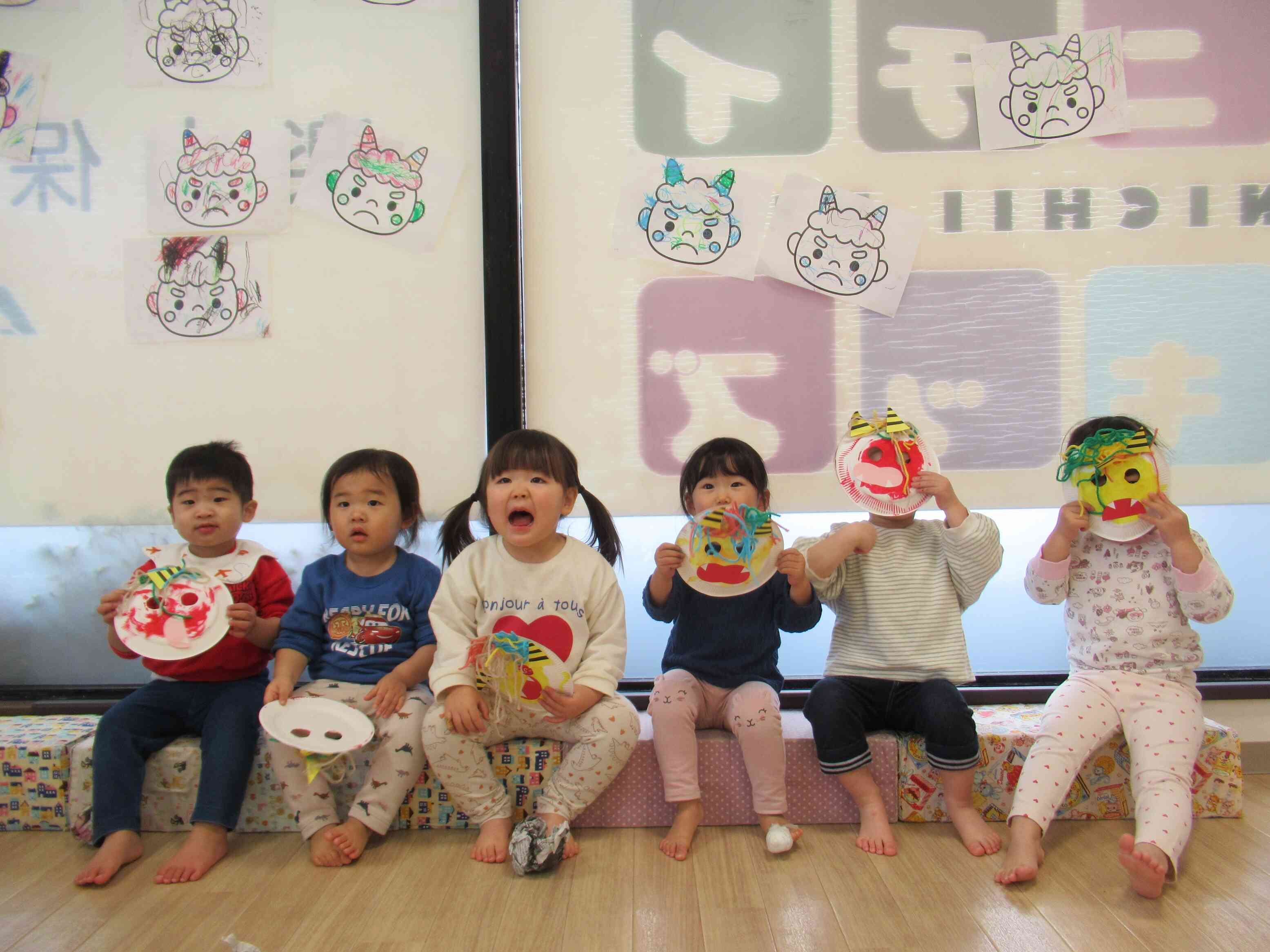 1歳児のお友達。