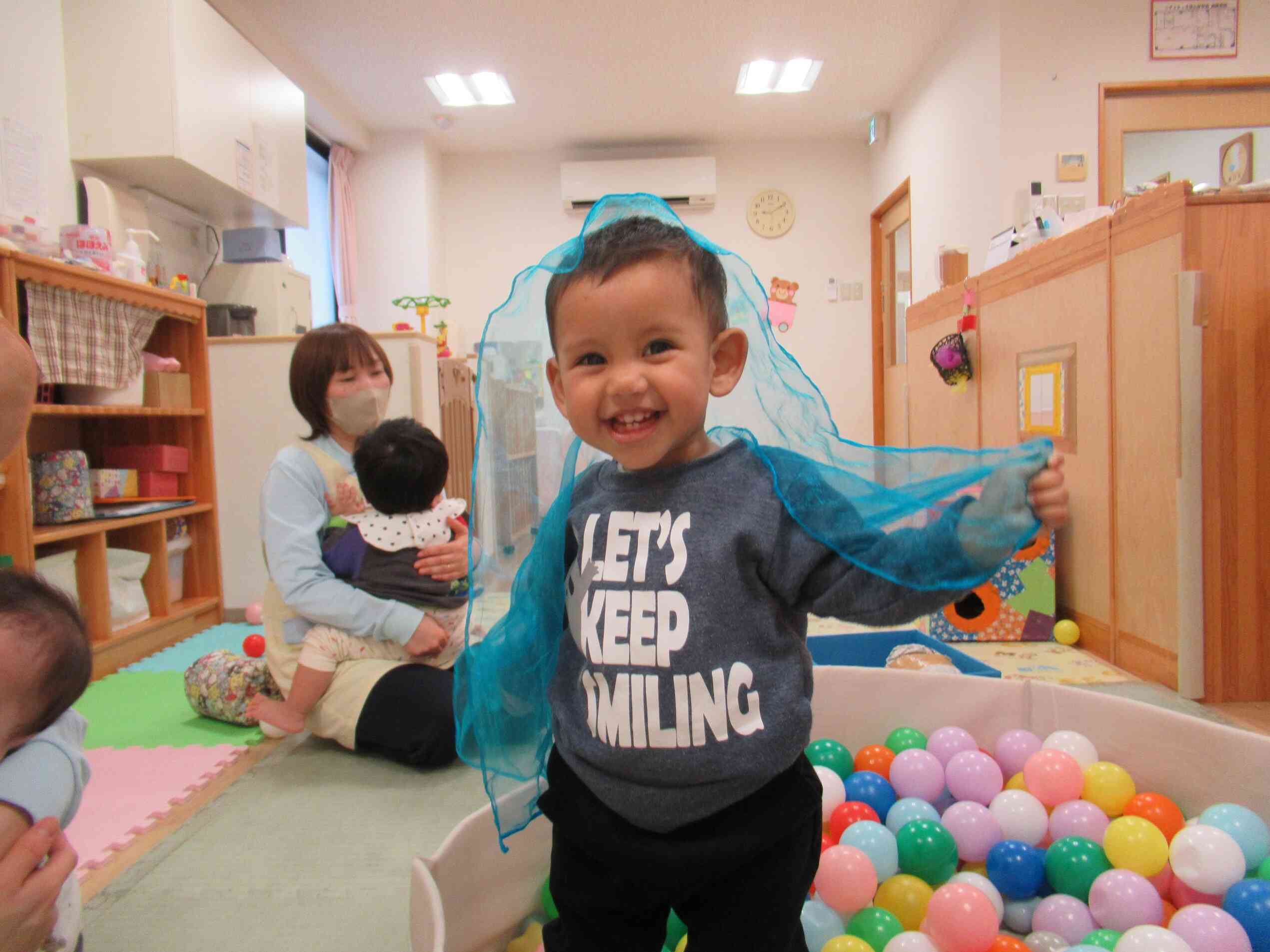 いない　いない　ばぁ！