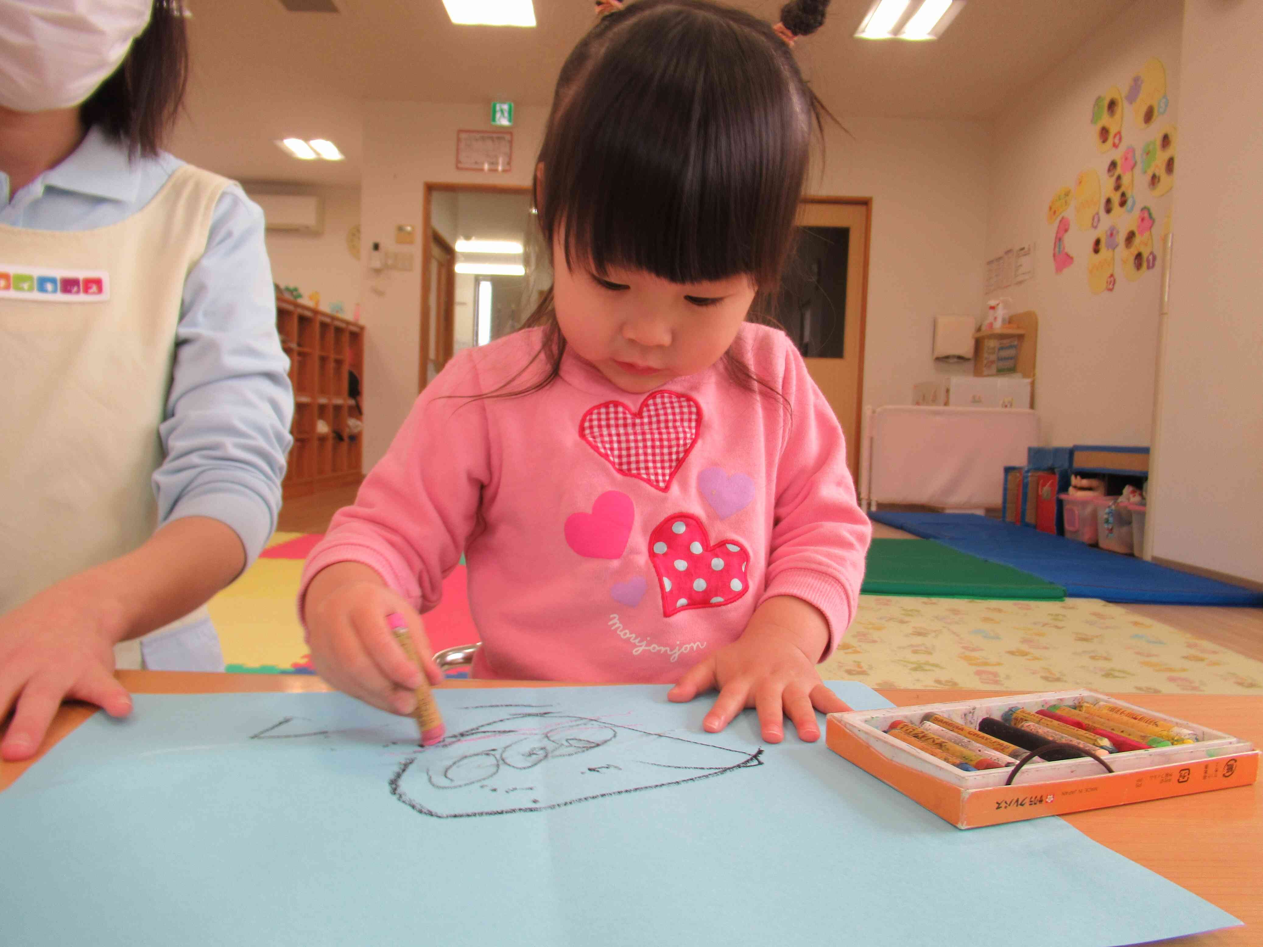 お絵描きをしたよ