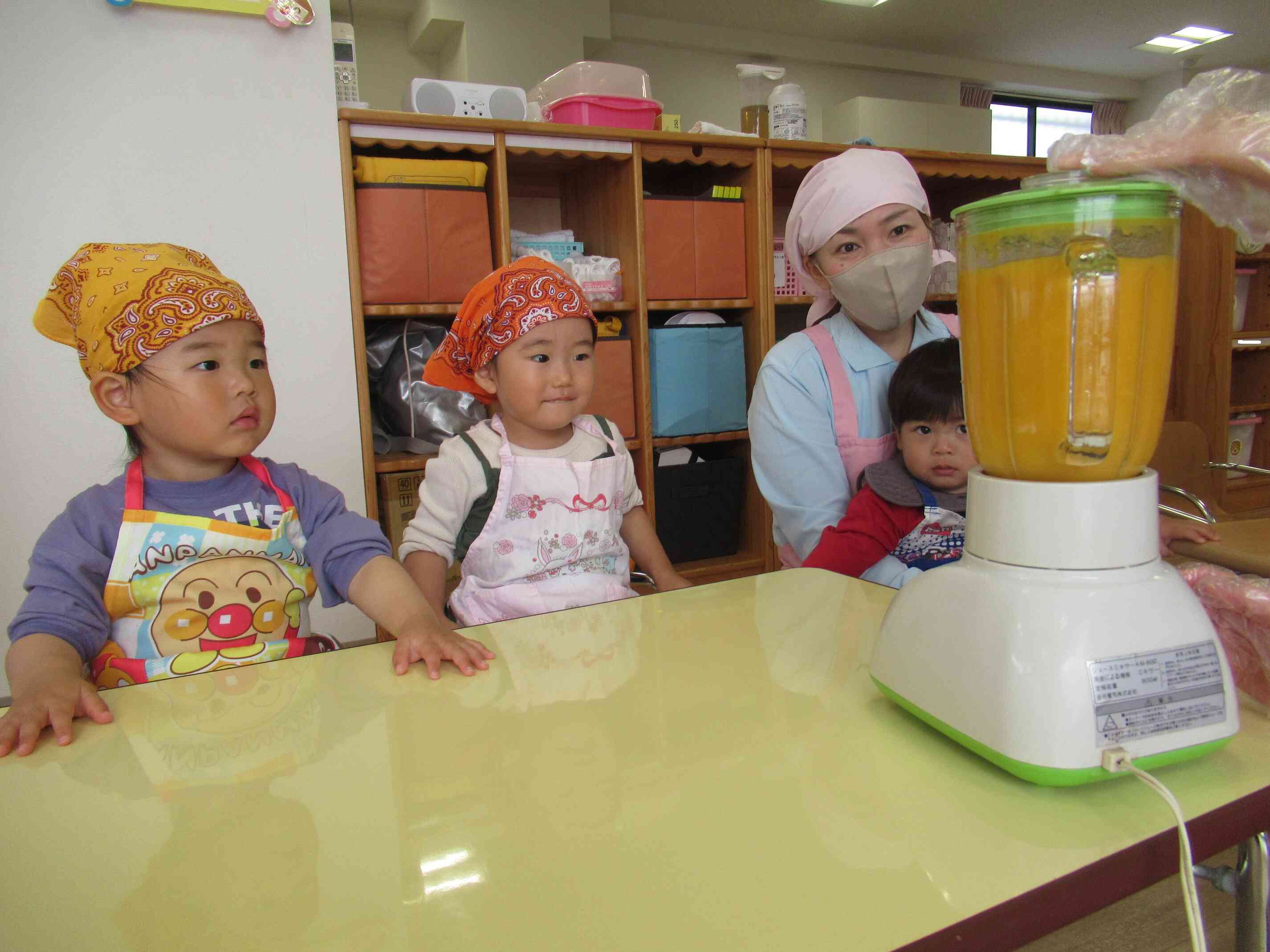 ジュースを作るよ