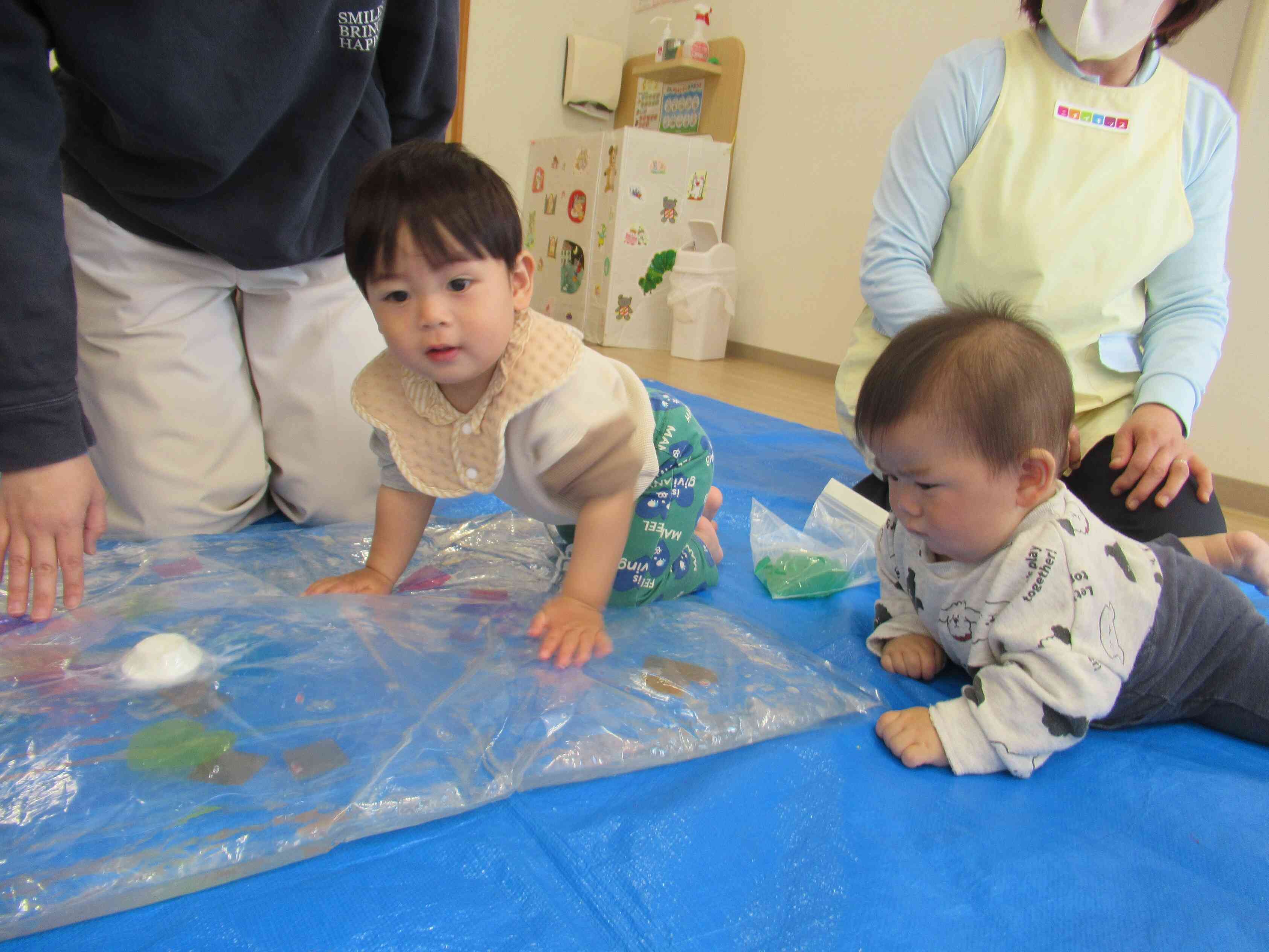 お水が揺れてるよ