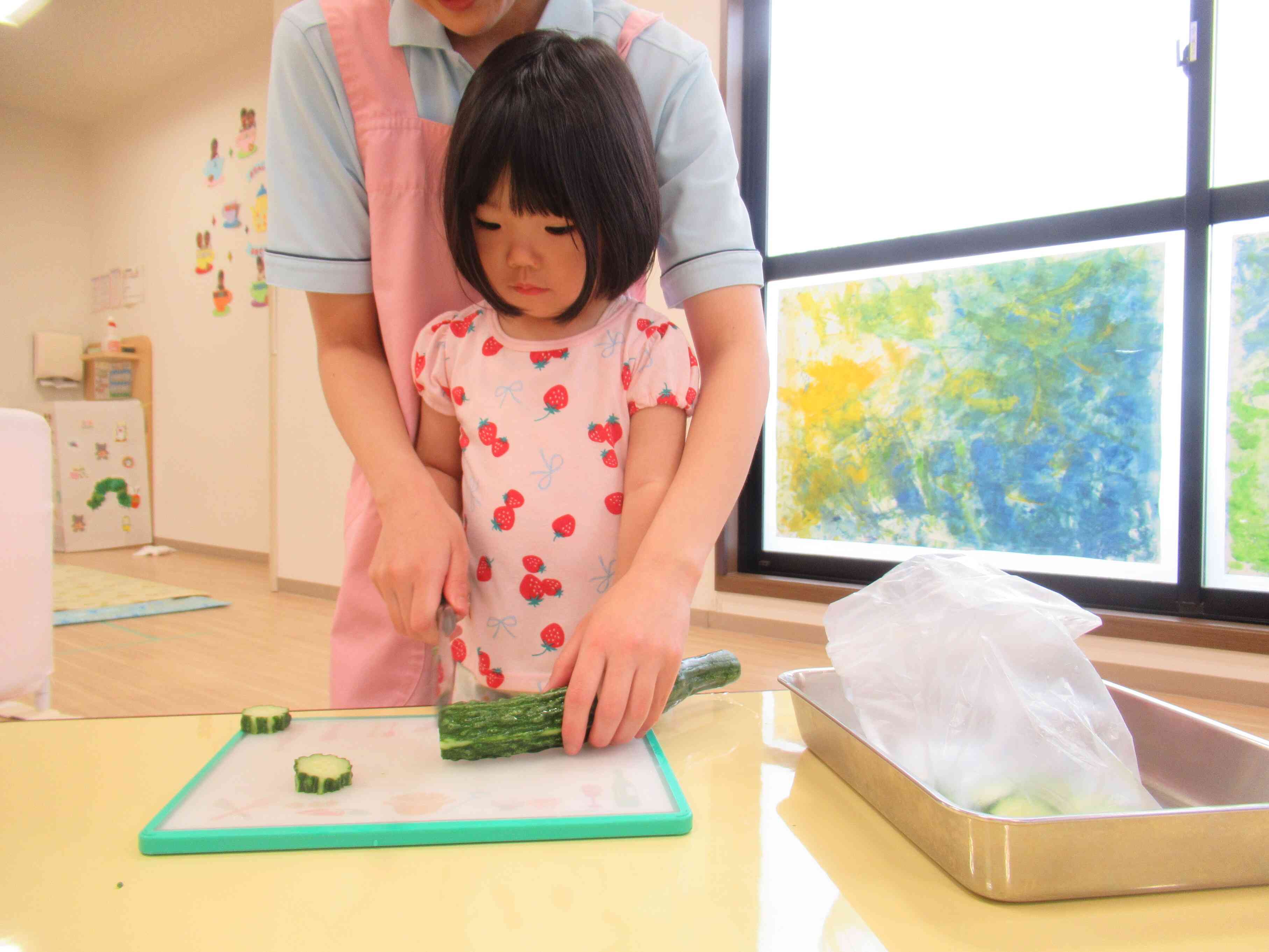 ゆっくり　トントントン
