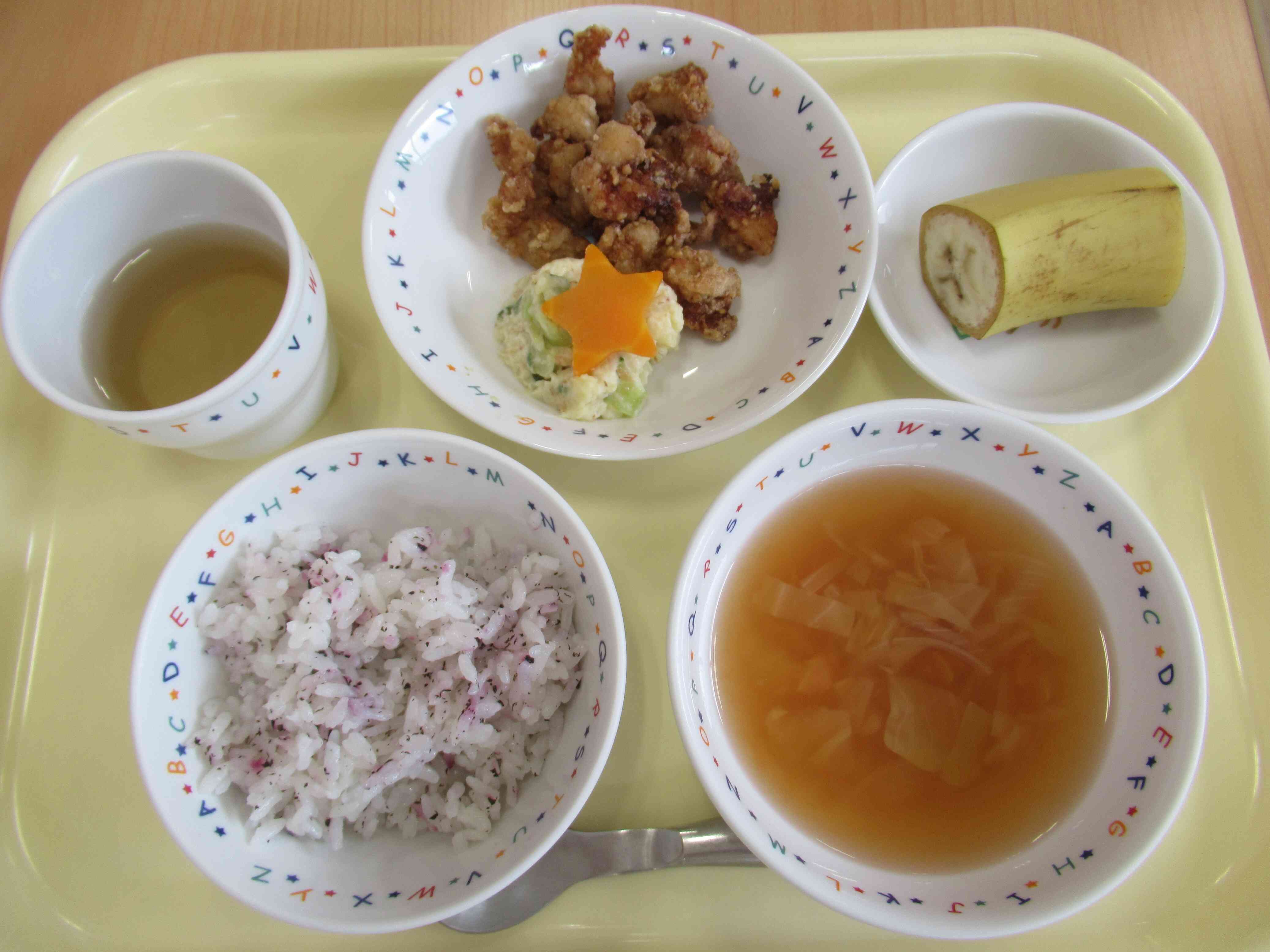 ７月７日の給食（七夕行事食）