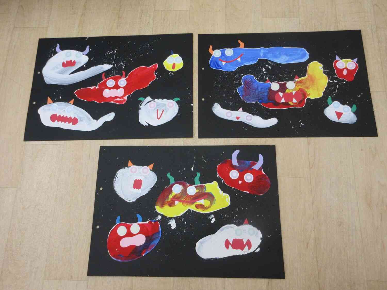 色んなモンスターが出来たよ！個性豊かで楽しそう◎