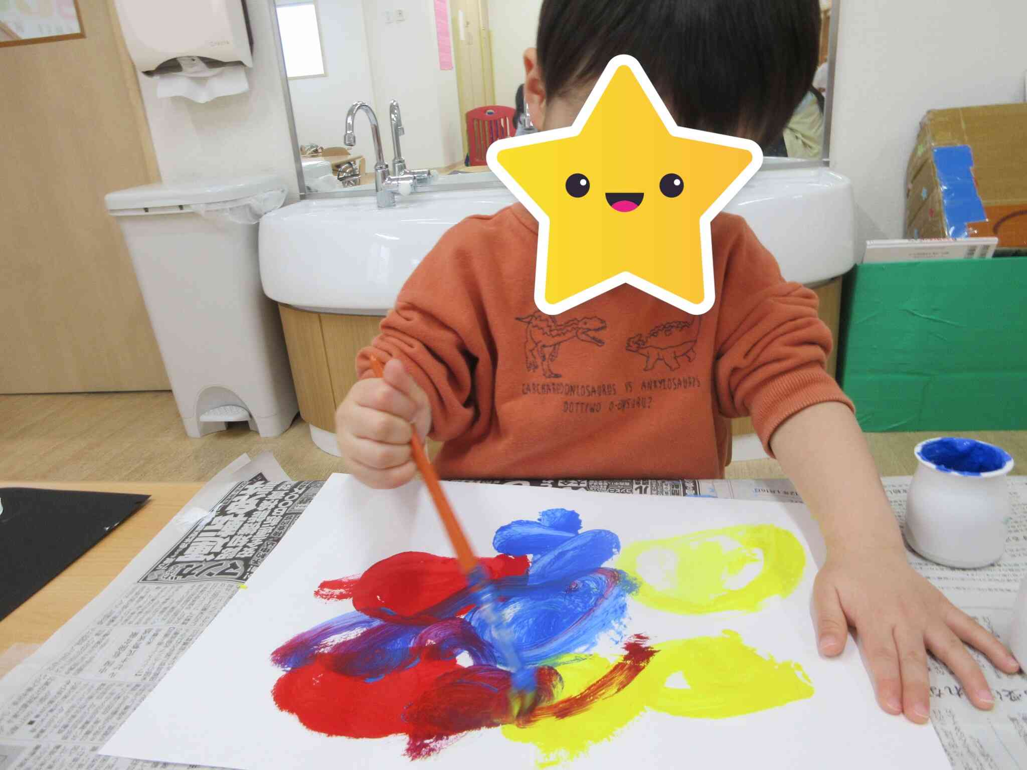 うさぎ組☆製作帳の表紙を作ったよ｜ニチイキッズ栗東中沢保育園