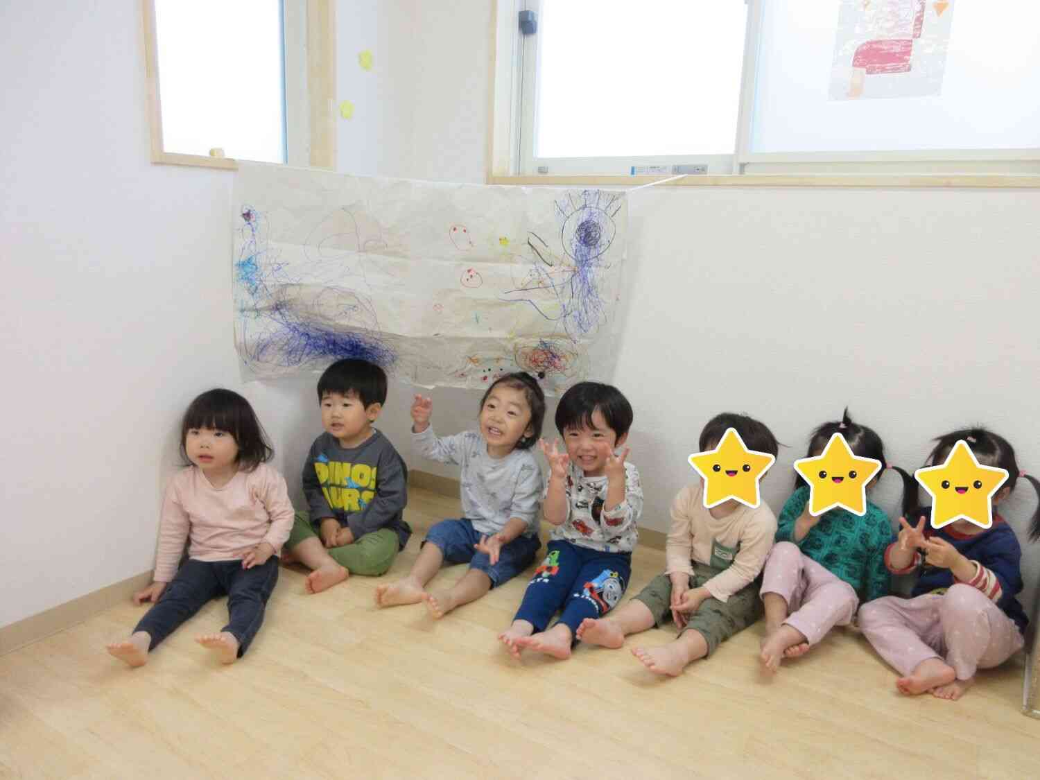 うさぎ組☆みんなで力を合わせて