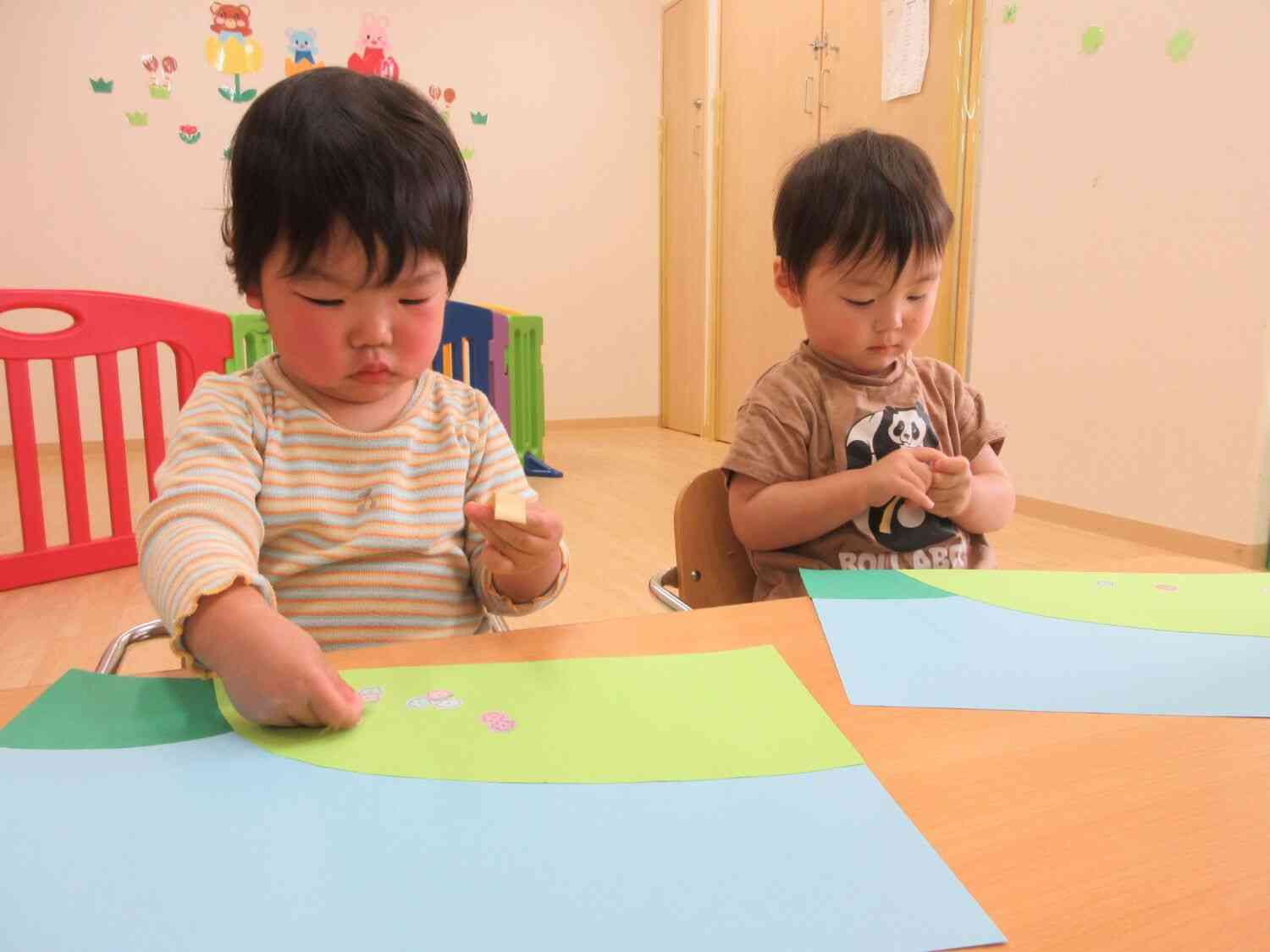 真剣な表情です…！