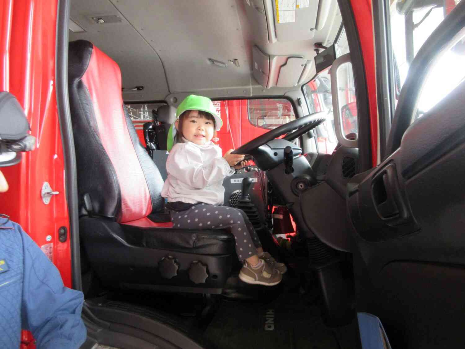 消防車だ!!