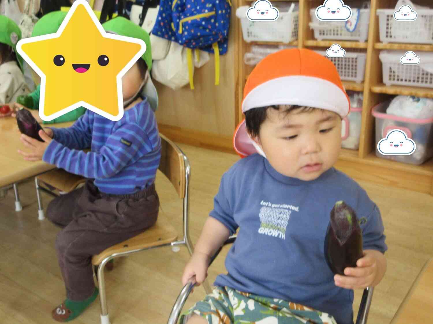 興味津々…！
