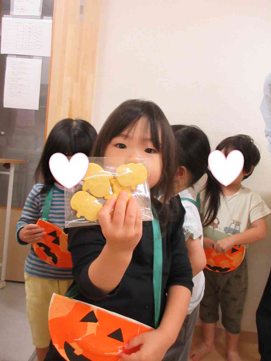 作ったクッキー、おいしそう！