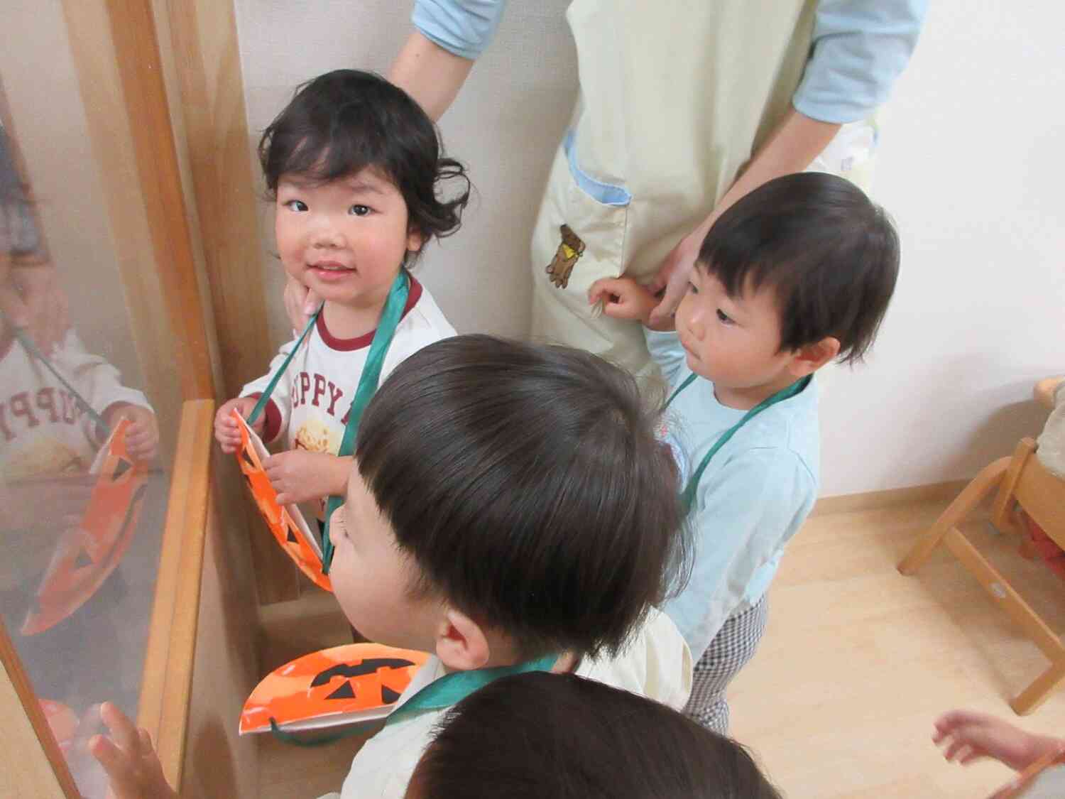 おかしがもらえる魔法の言葉、何だったかなあ…いえるかな？