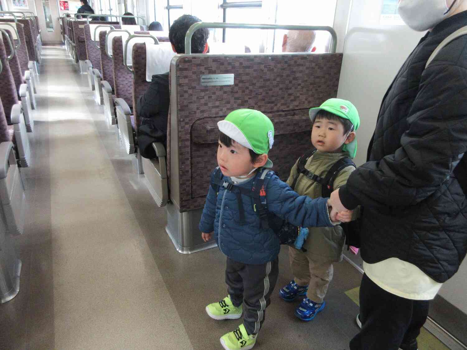 ドキドキ…もうすぐ降りるよ！