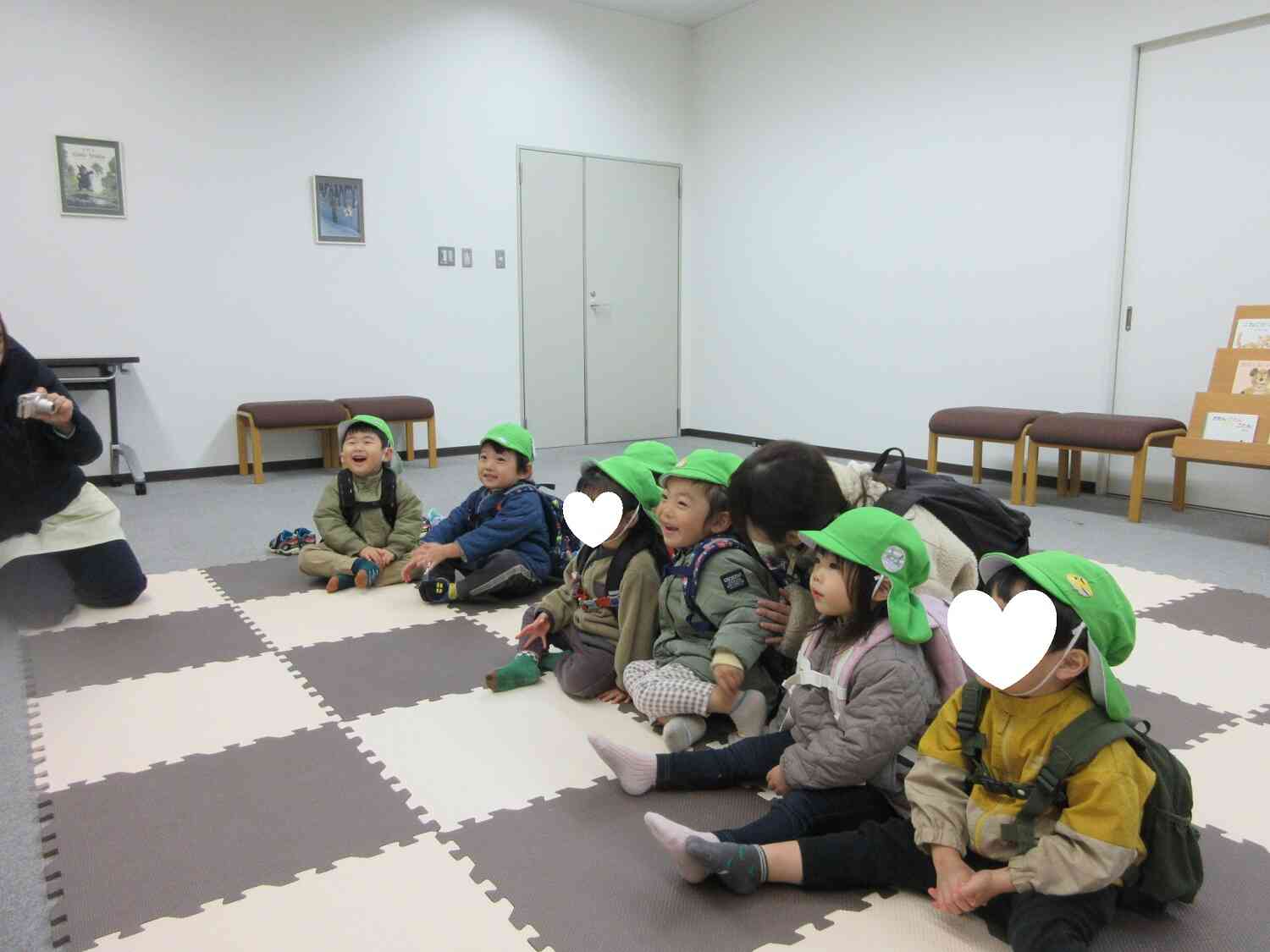 絵本を見て、素敵なリアクションです♪