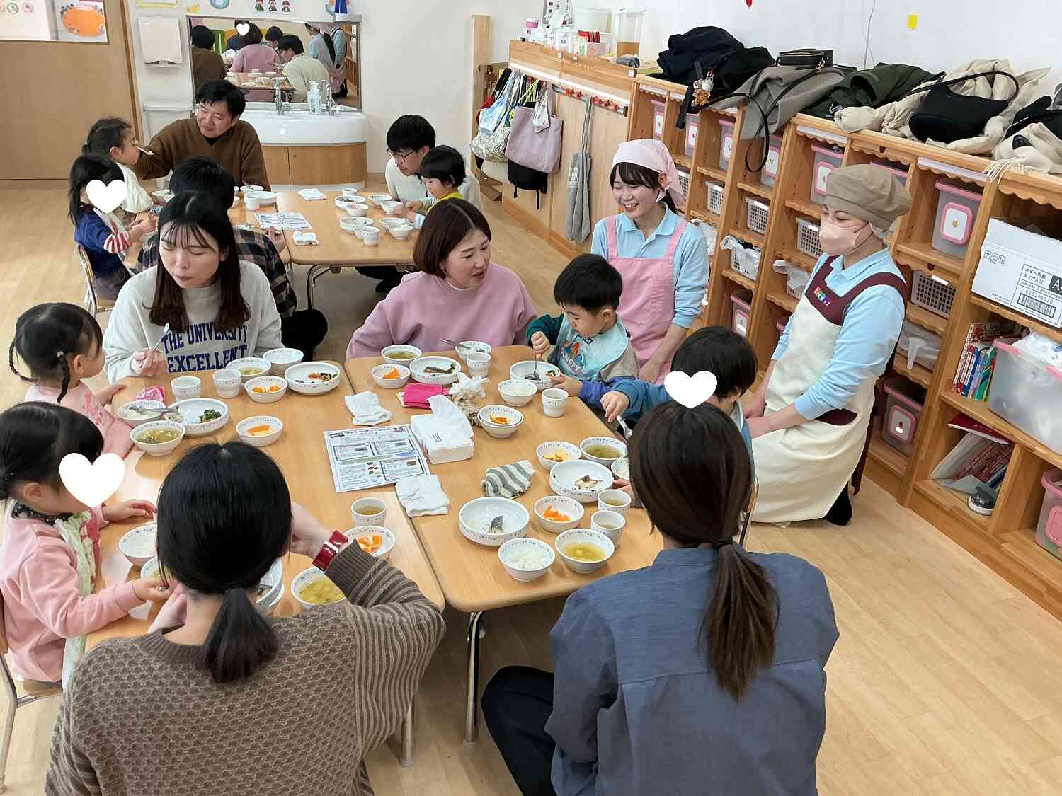 うさぎ組☆保育参観・給食試食会の様子