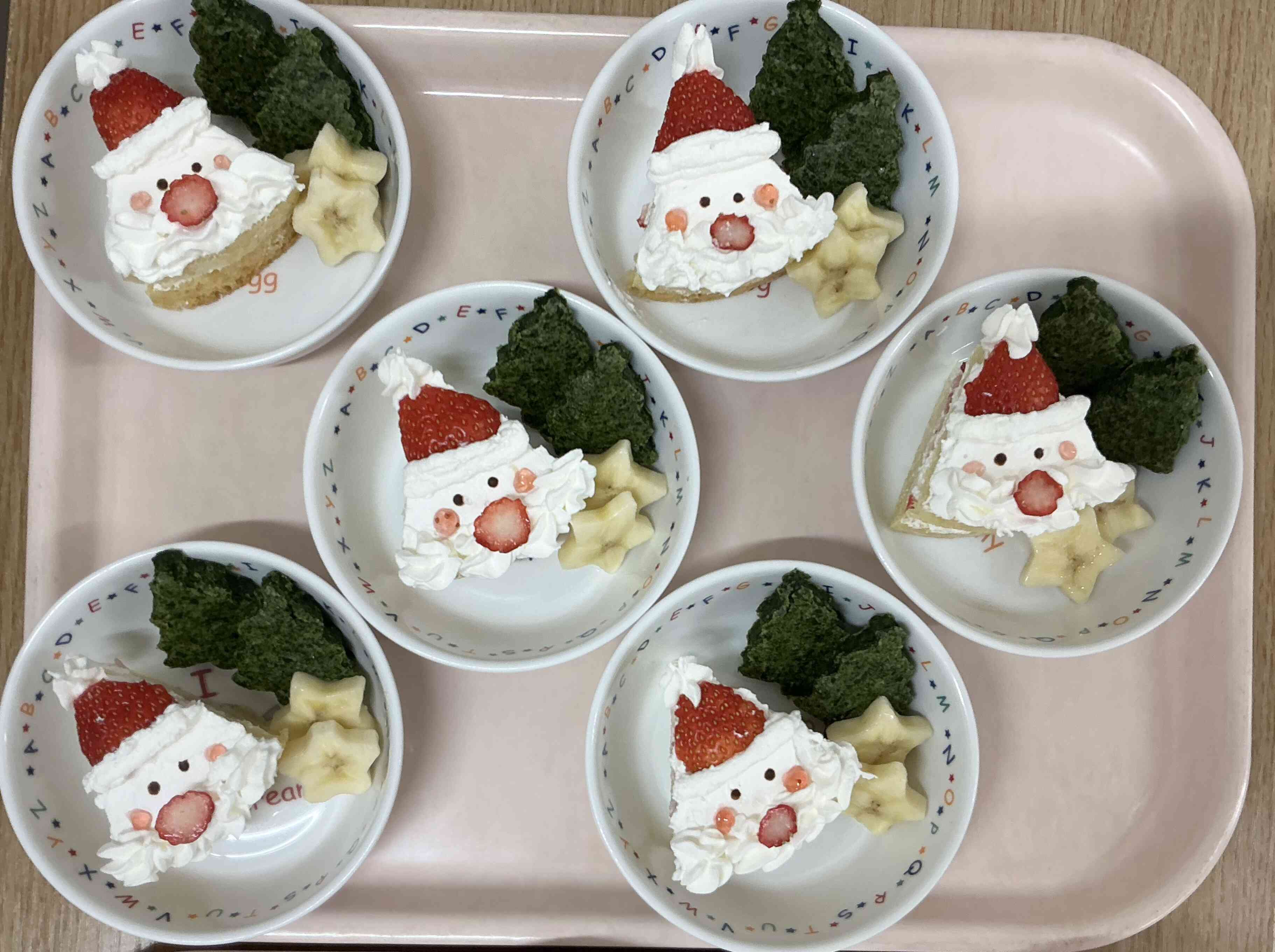 12月24日　クリスマスのおやつ