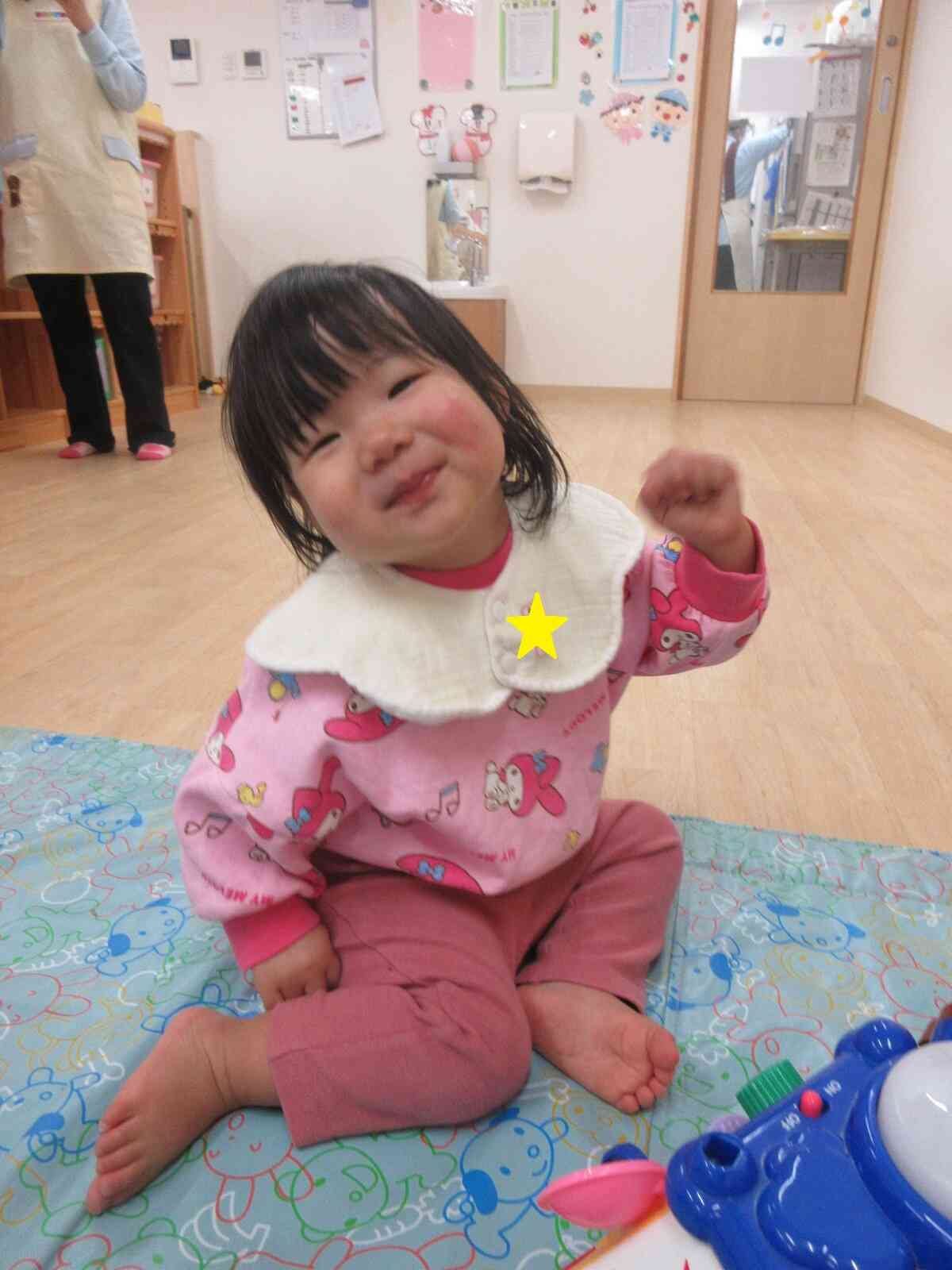 音楽流れるとノリノリに～