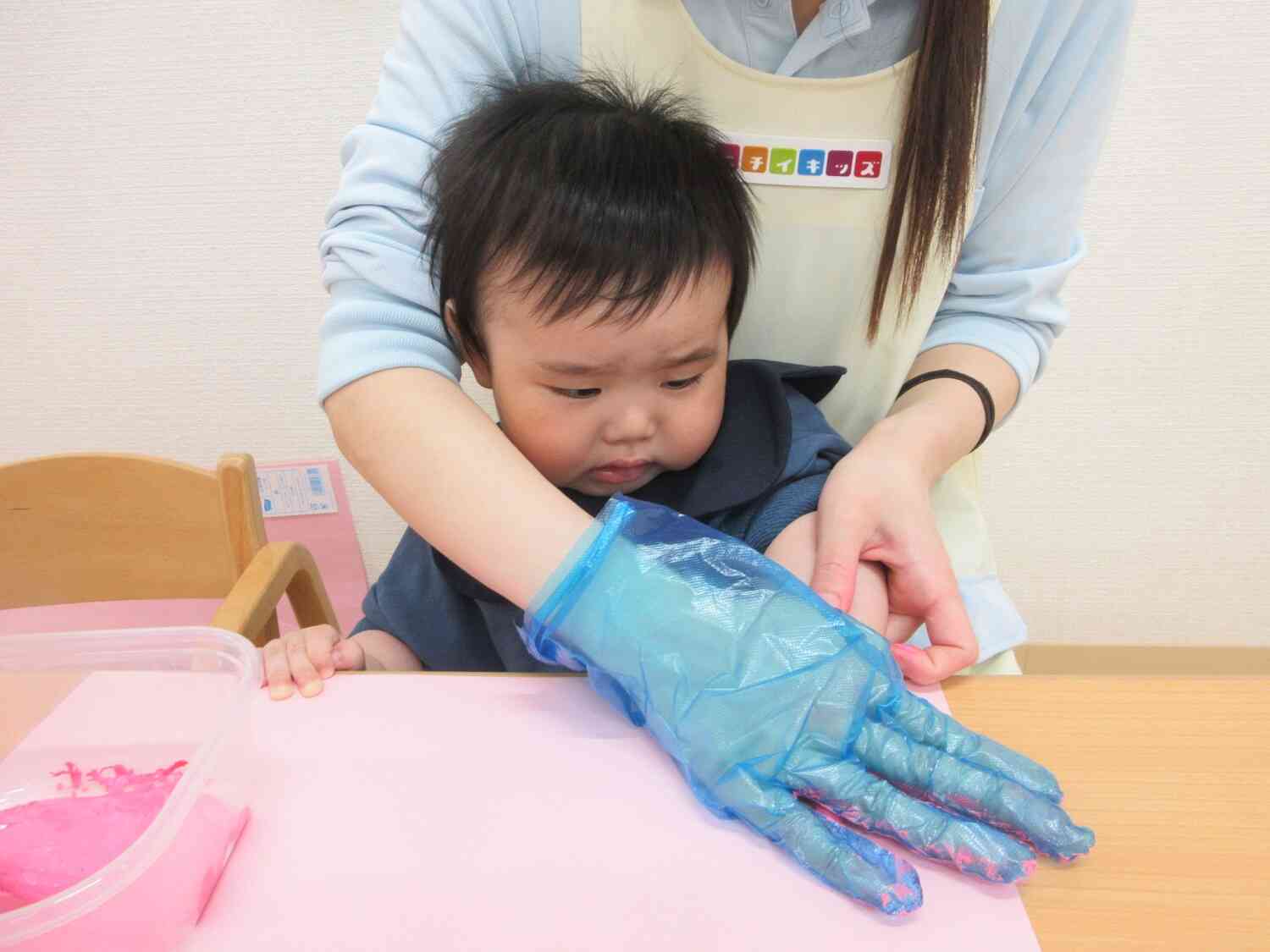 初めてでドキドキ…！何が出来るかな～？