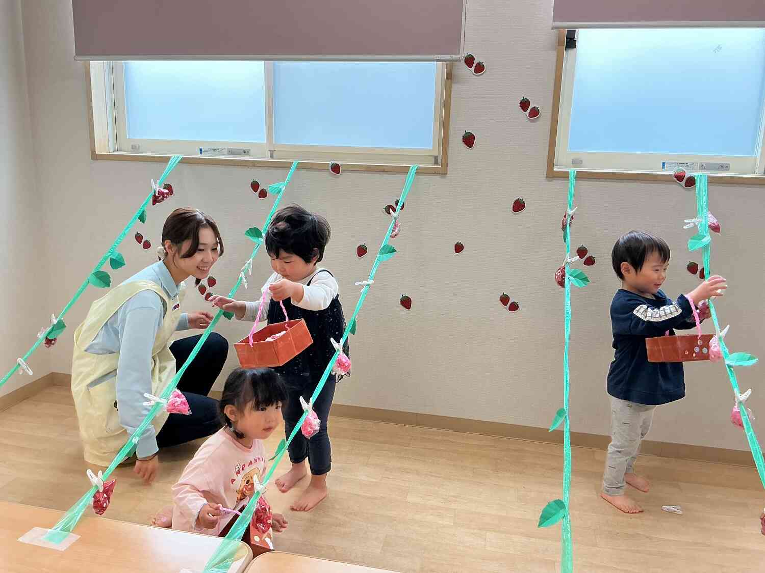 いちご狩り…♪