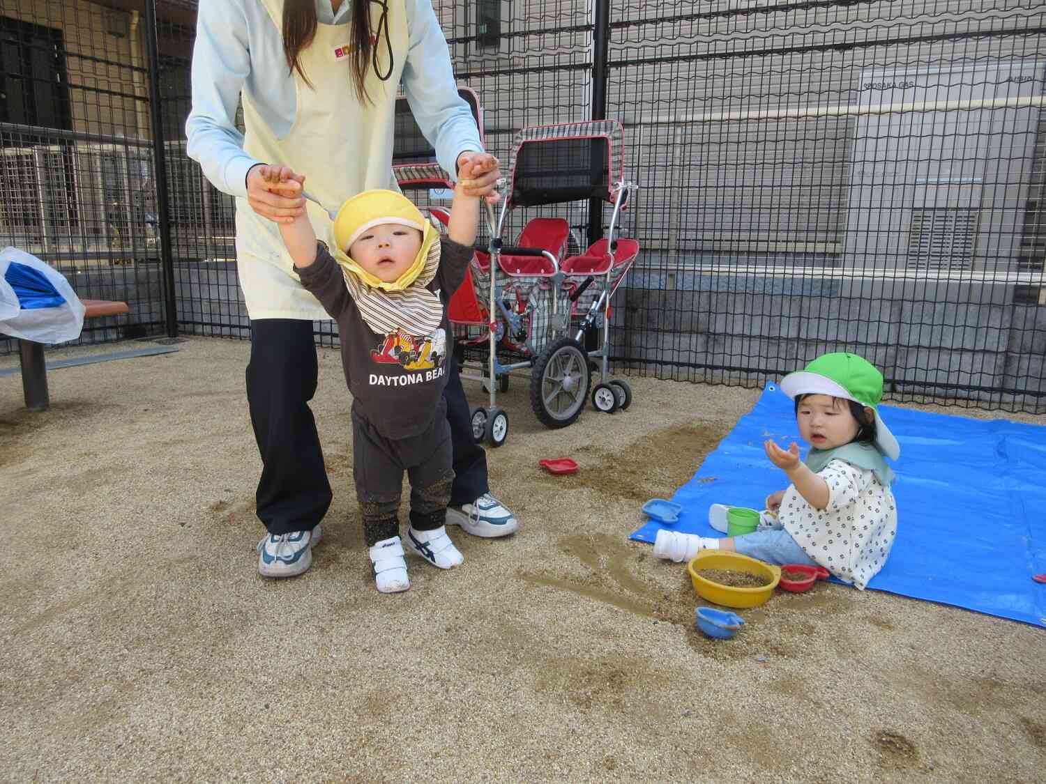 一緒に歩いてみたよ☆