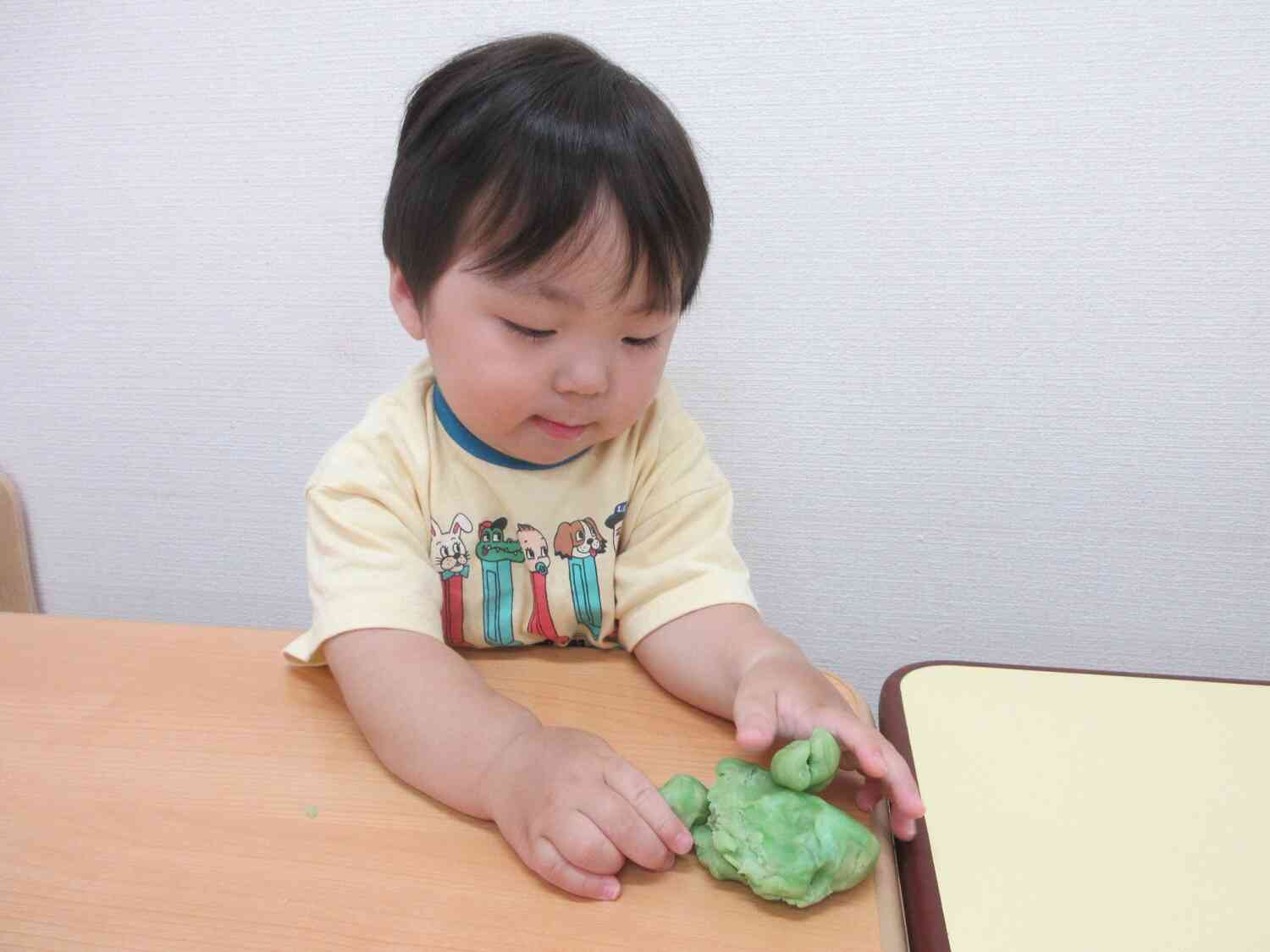 千切ったり置いてみたり♪