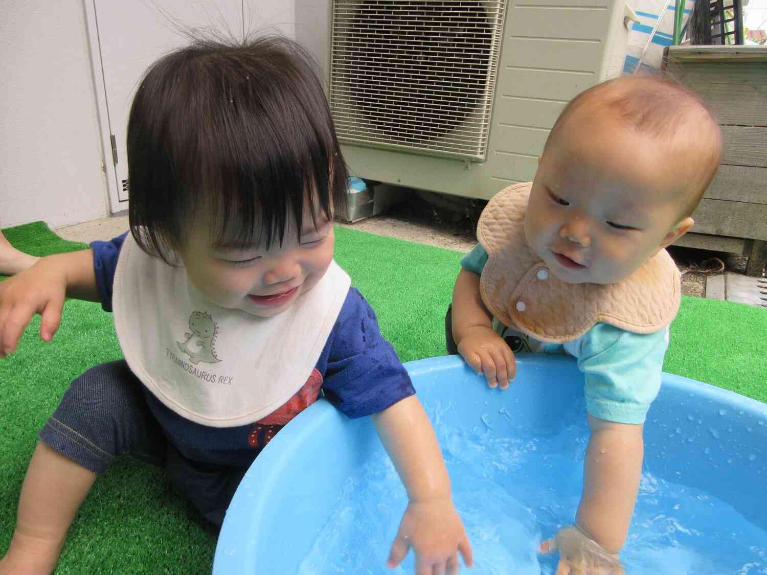 ひよこ組☆水遊びが始まりました！