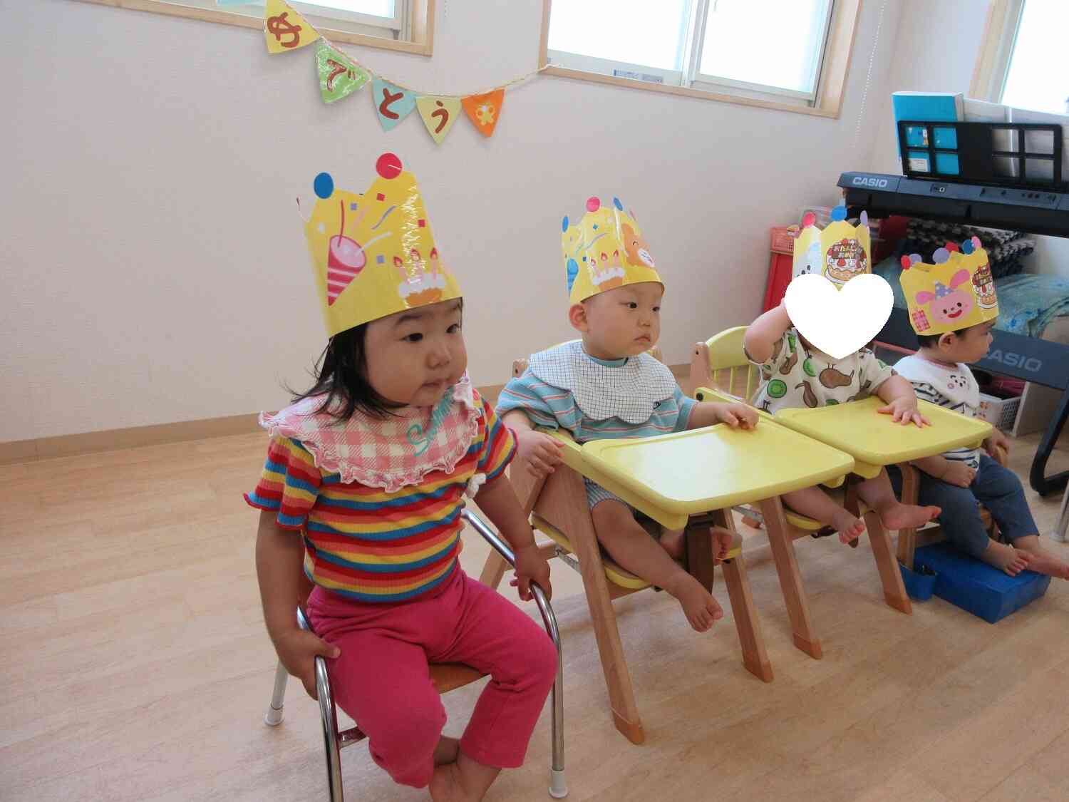 ７月のお誕生日会を行いました☆
