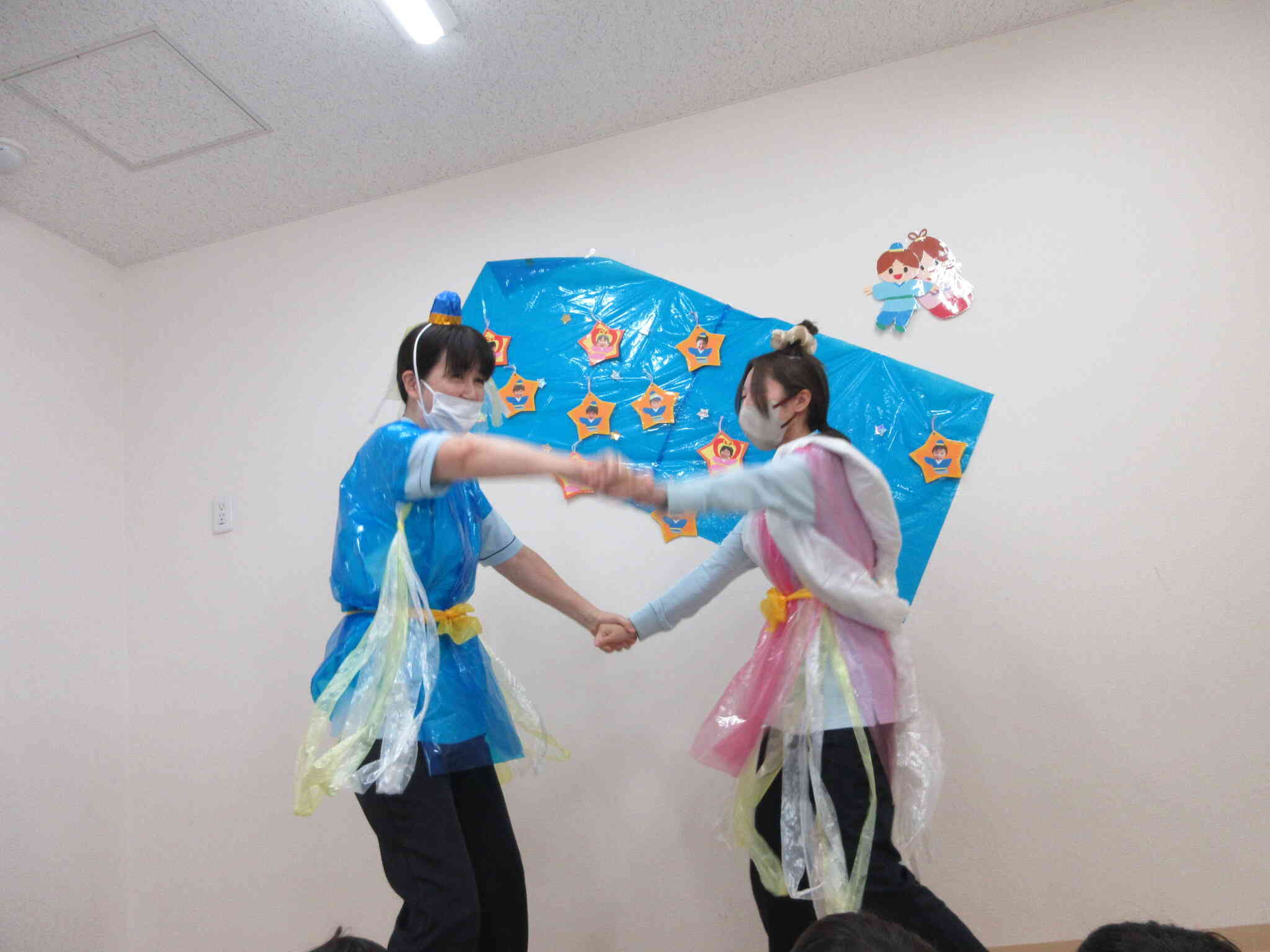 織姫様彦星様登場！！