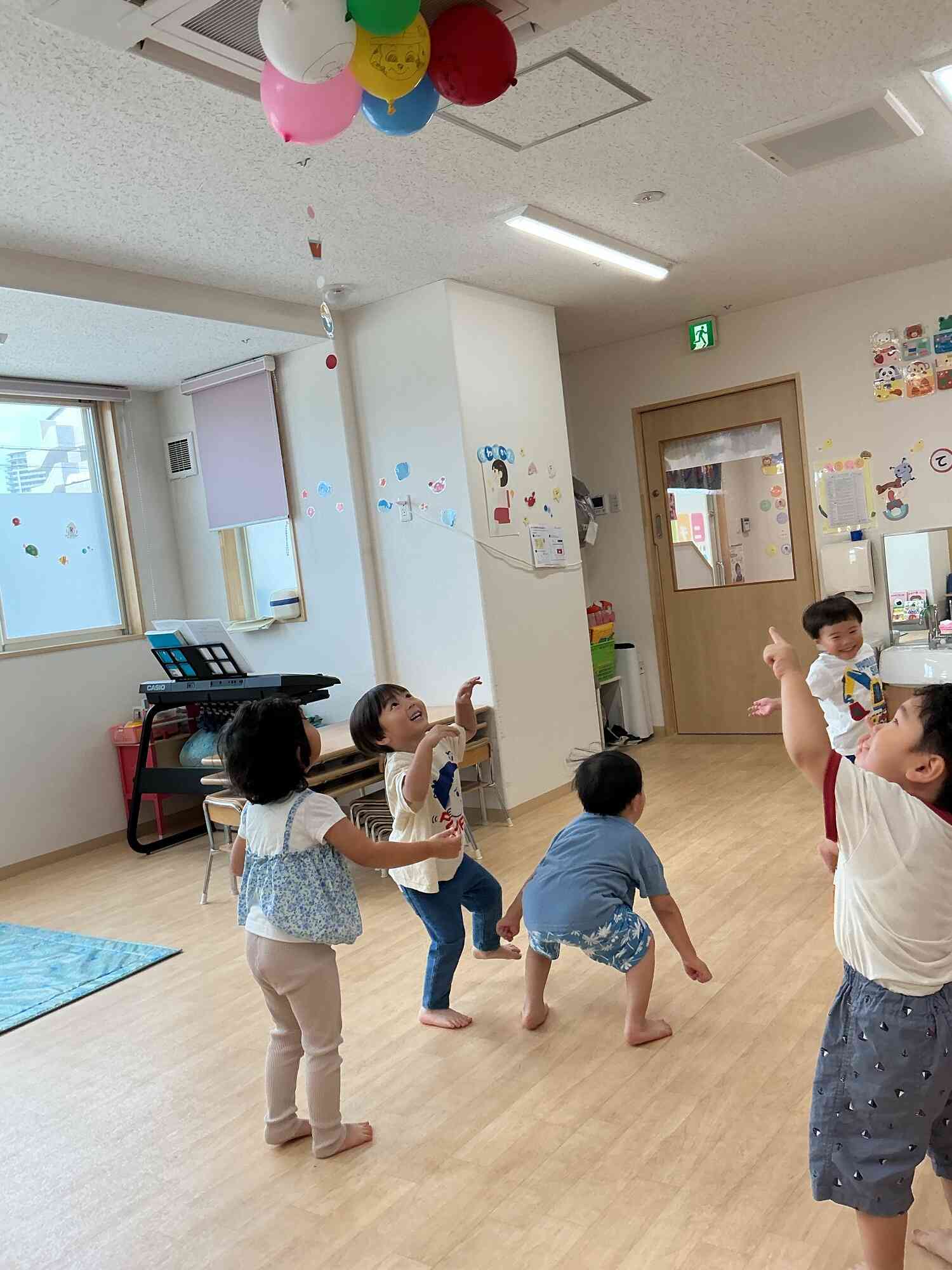 風船遊び☆