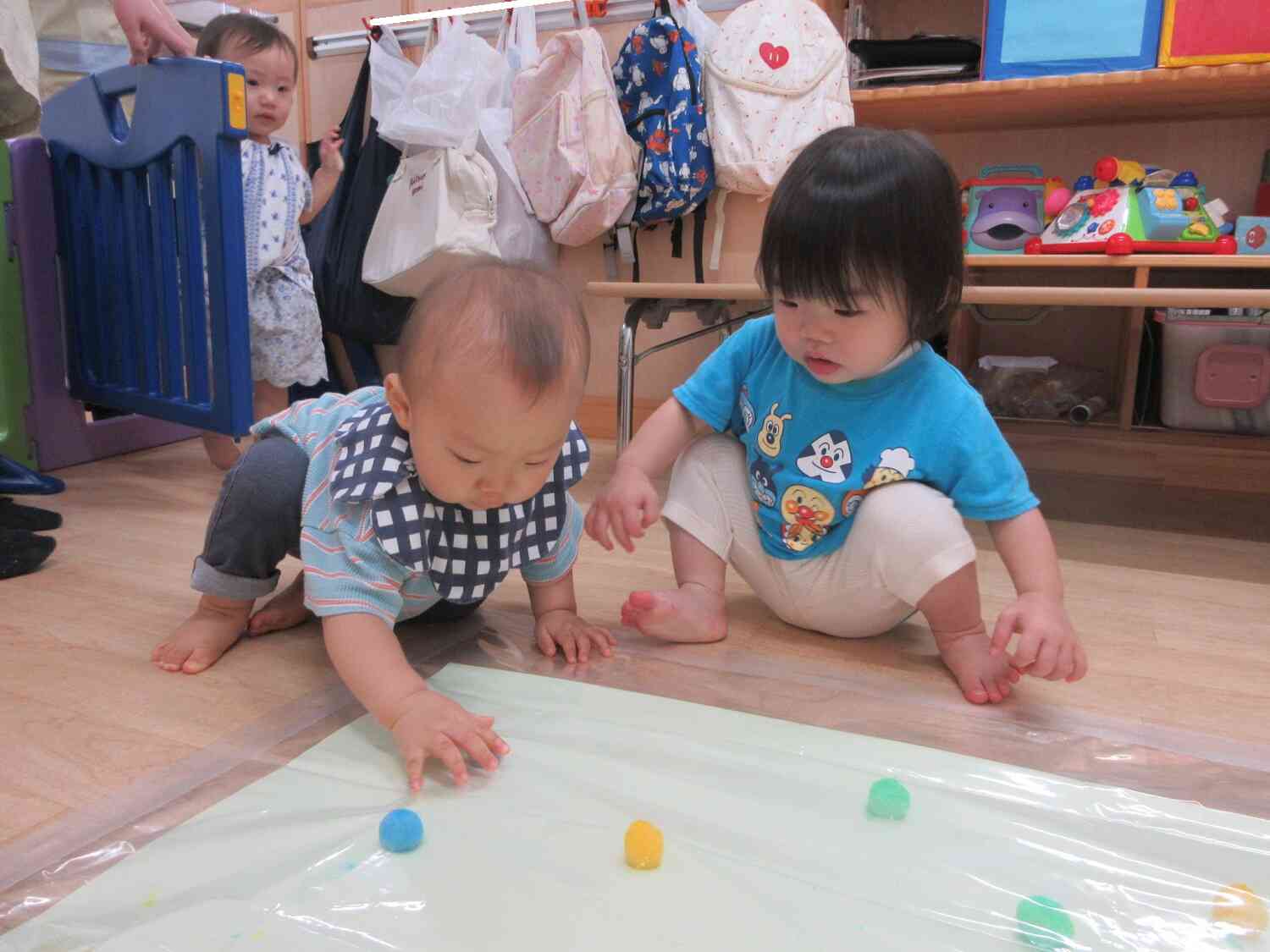 興味津々！