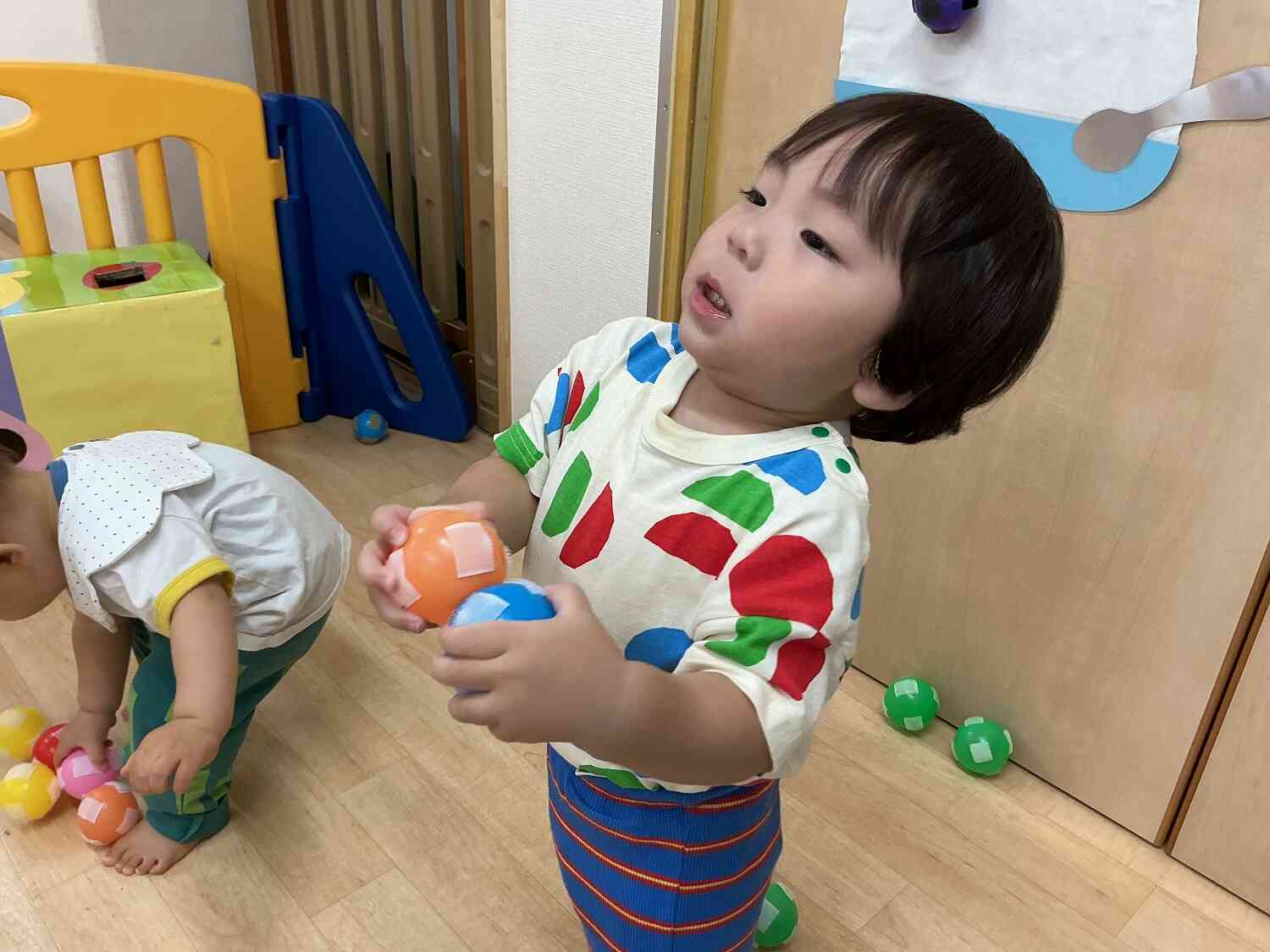 力を込めてー！！よいしょっ！