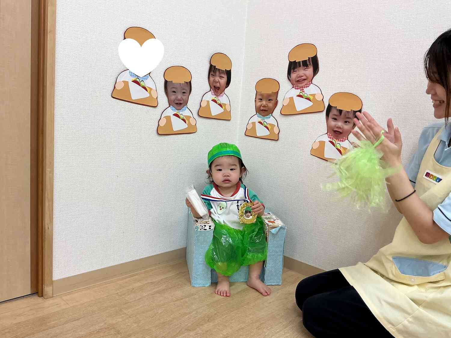 メダル授与の席☆