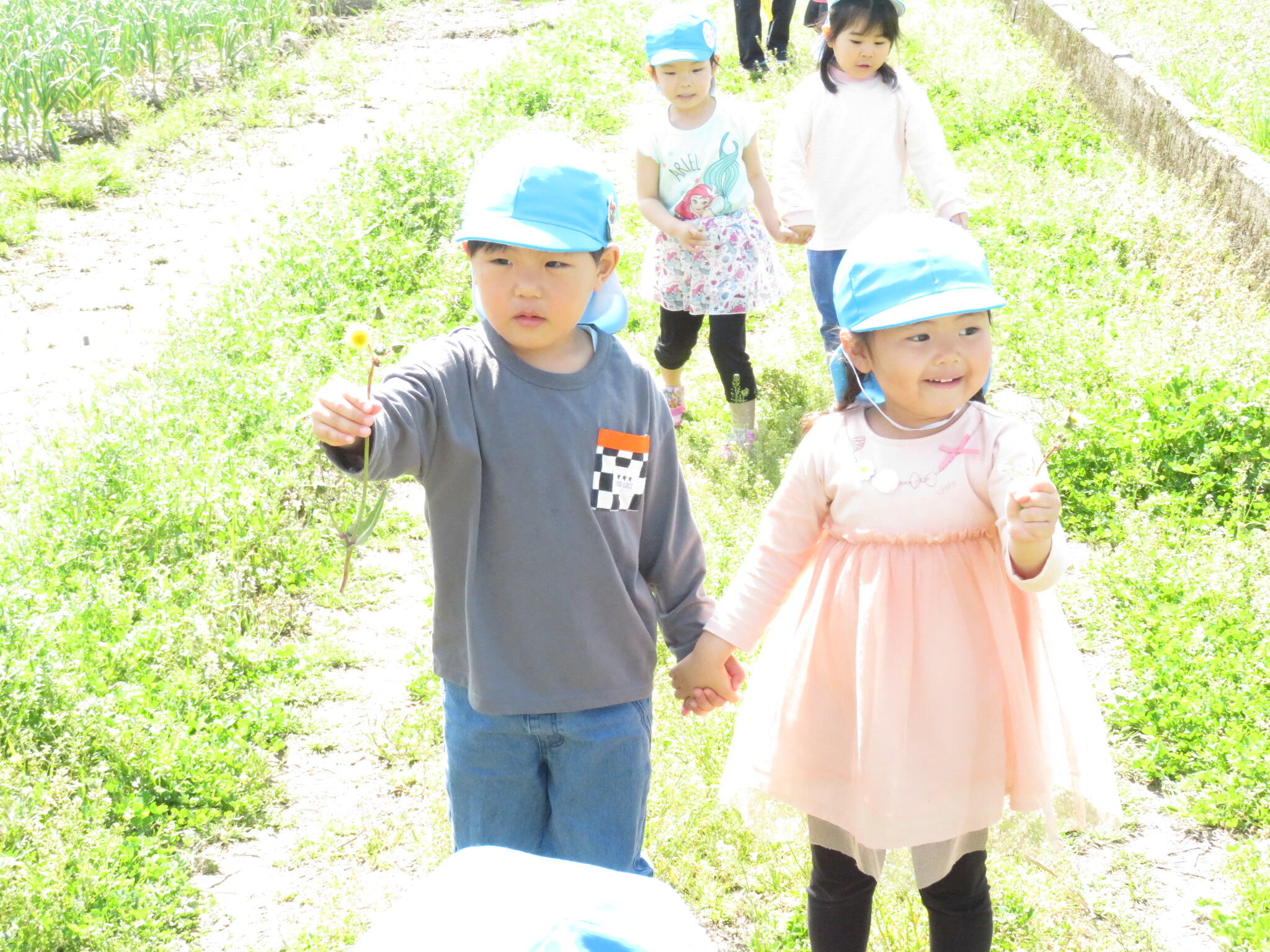 お散歩に行ったよ！ぱんだ組（4歳児）｜ニチイキッズ六郷保育園