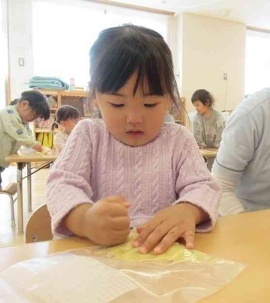 だんだんつぶれてきたね。