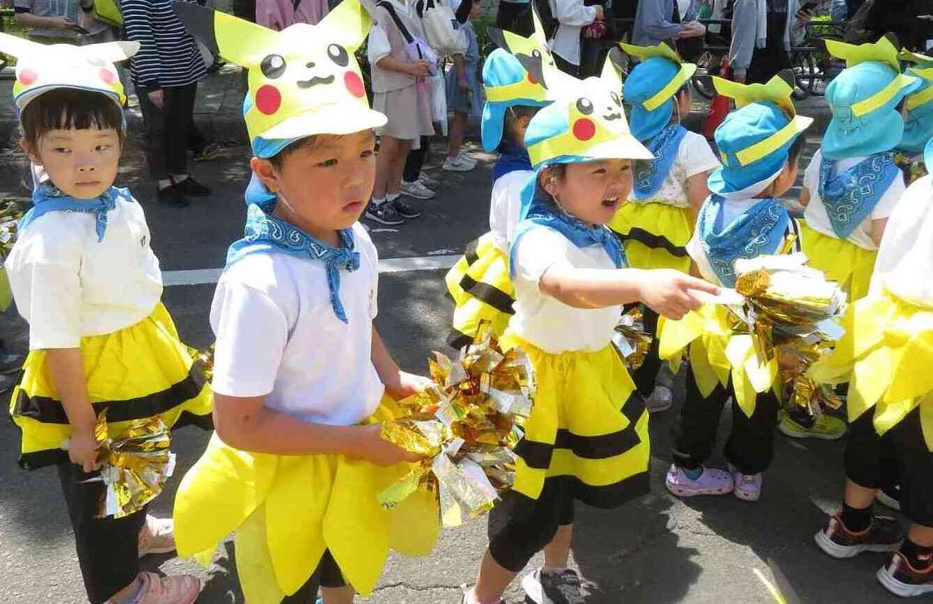 お家の人が沿道から声援を送ってくれます！