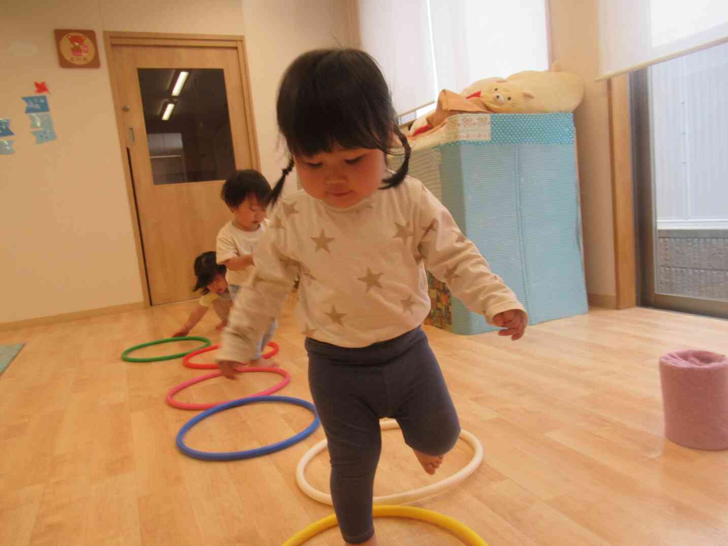 両足ジャンプにチャレンジ☆